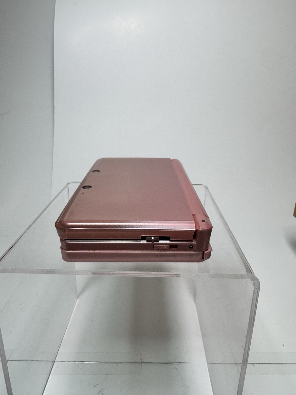 Nintendo 3DS Pink Handheld Console Wi-Fi, Headphone Jack, Box Dock Manual (READ)