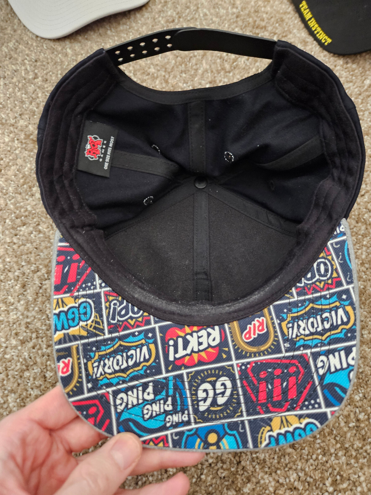 Riot Games League of Legends LOL Logo Comic Snapback Hat