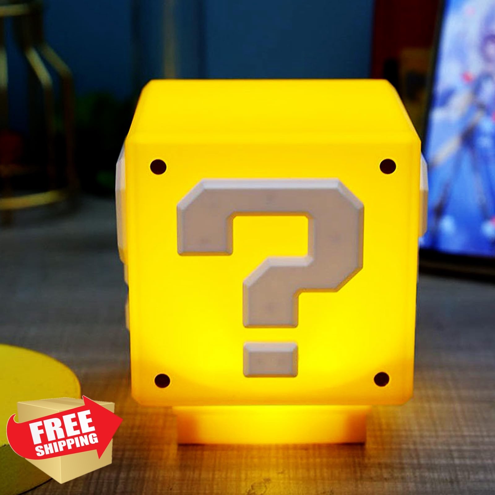 TLAOTNIY Super Bros Question Block Light 1 Pack