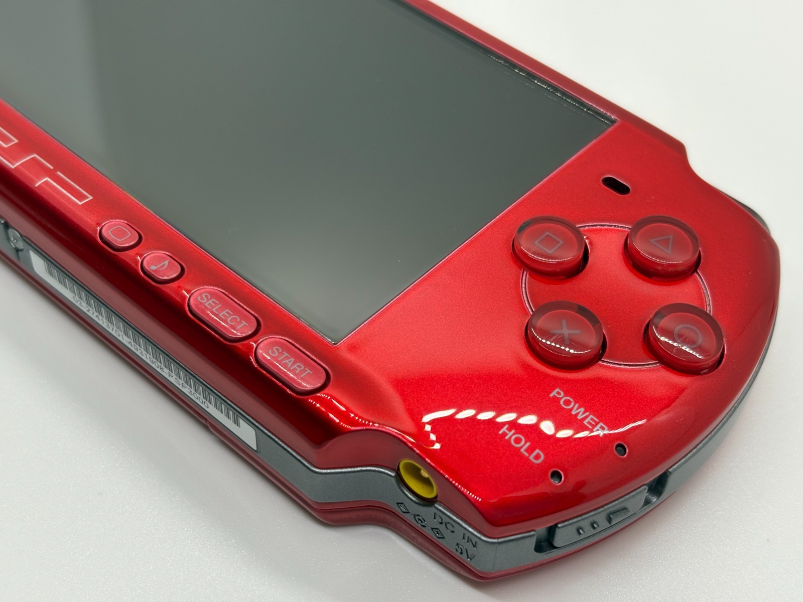 [Excellent] Sony PSP 3000 Radiant Red Tested – Console only or Ready to Play