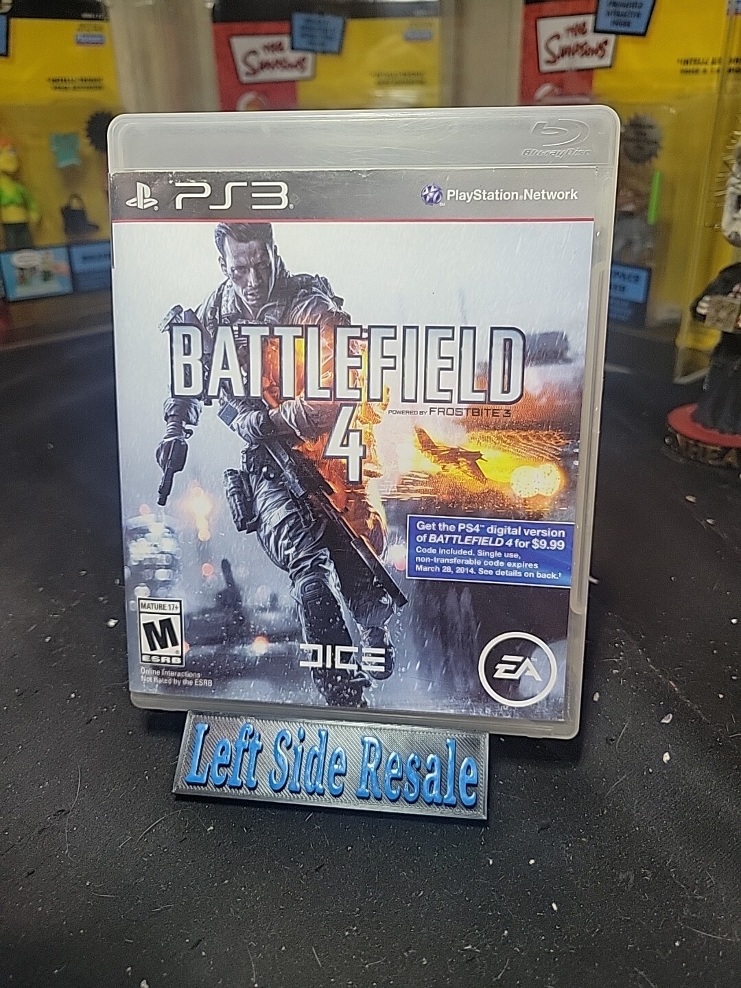 Battlefield 4 (Sony PlayStation 3, 2013) NO MANUAL