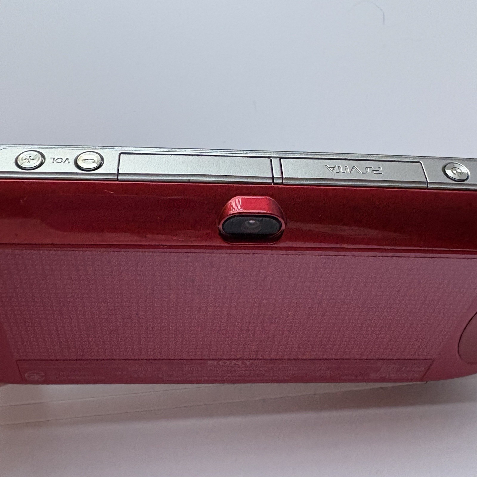 SONY PS Vita PCH-1000 ZA03 Cosmic Red Wifi Tested Good Condition