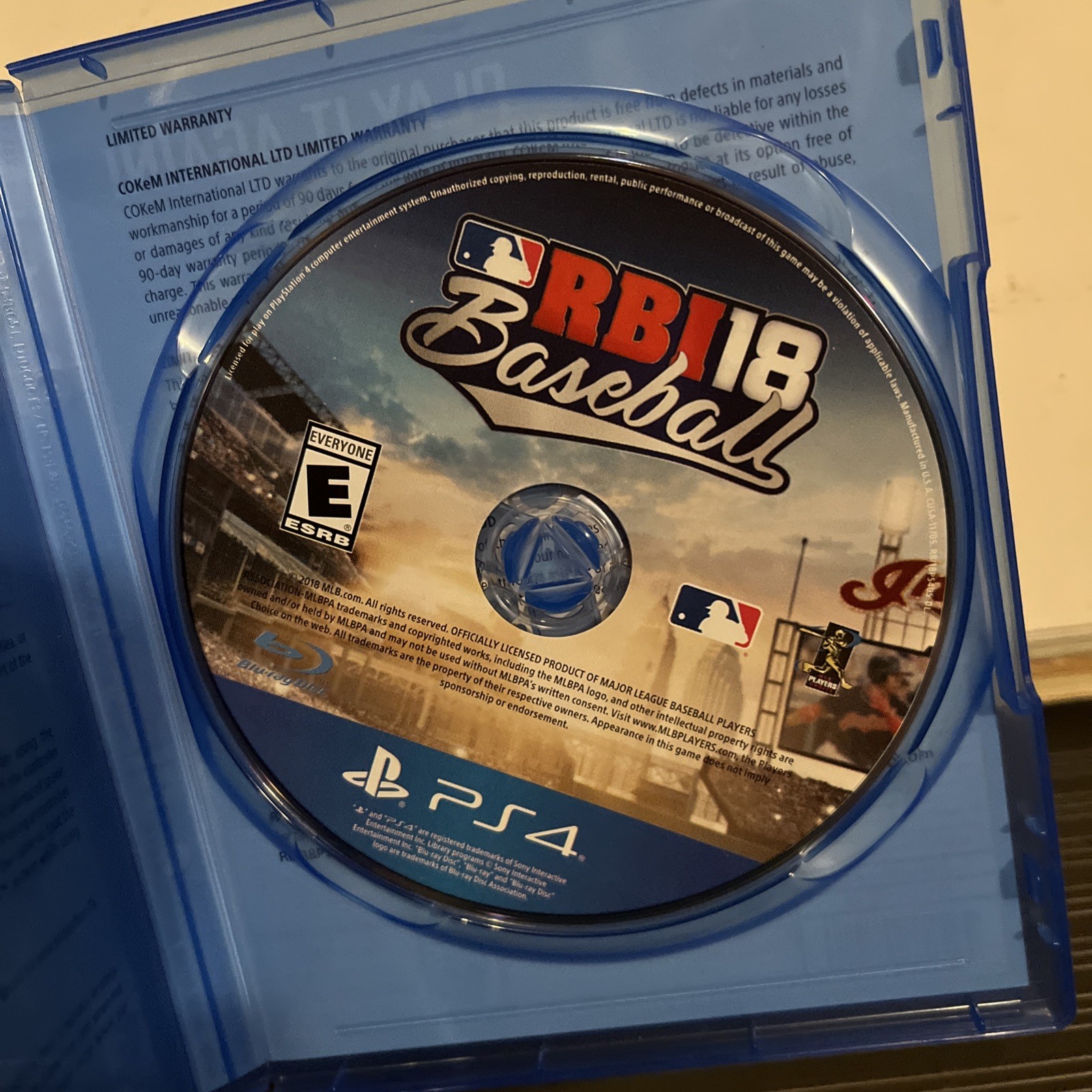 R.B.I. Baseball 18 (Sony PlayStation 4, 2018)