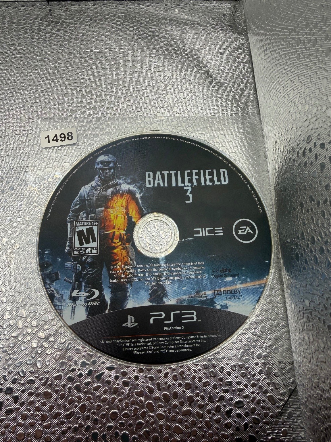Battlefield 3 PS3 PlayStation 3 Video Game FPS Action Multiplayer