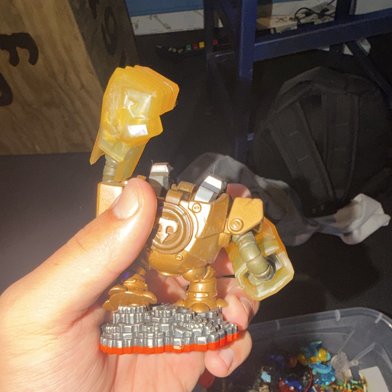Skylanders Legendary Crusher Translucent Character Figure Skylanders Giants