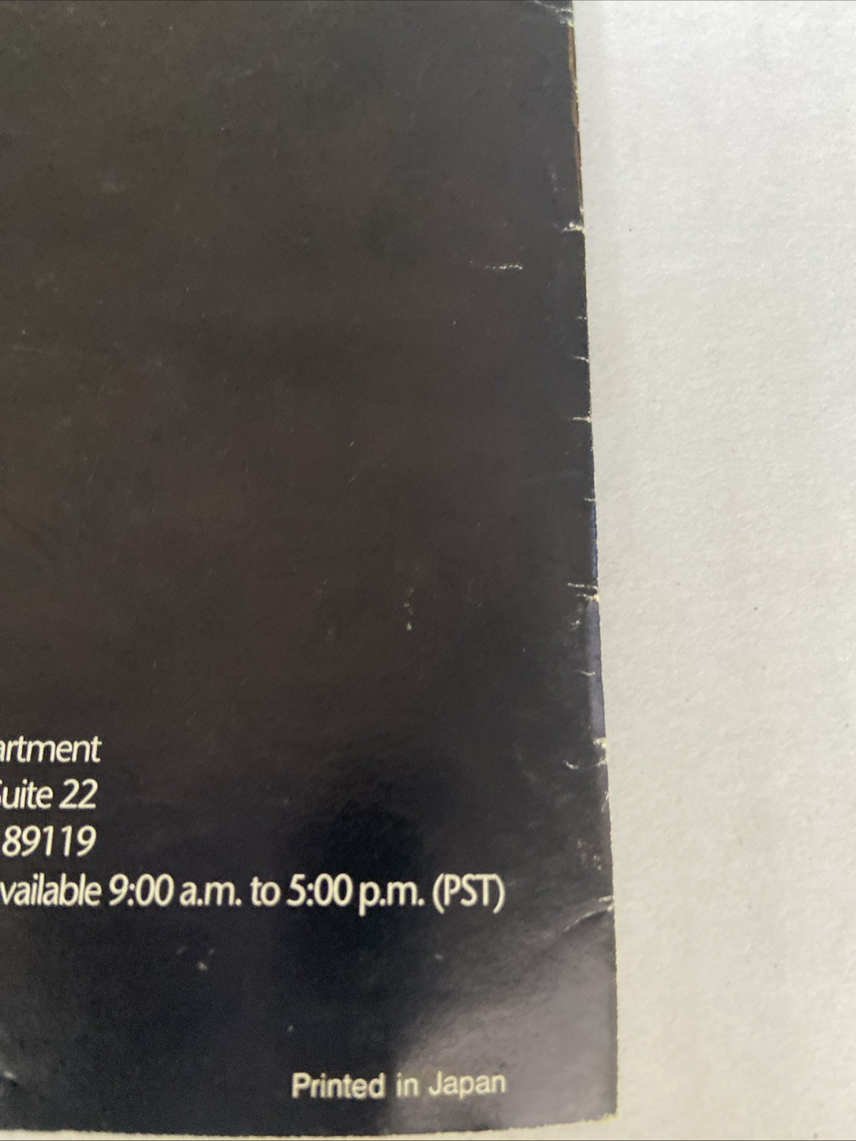 Kendo Rage SNES Instruction Manual ONLY