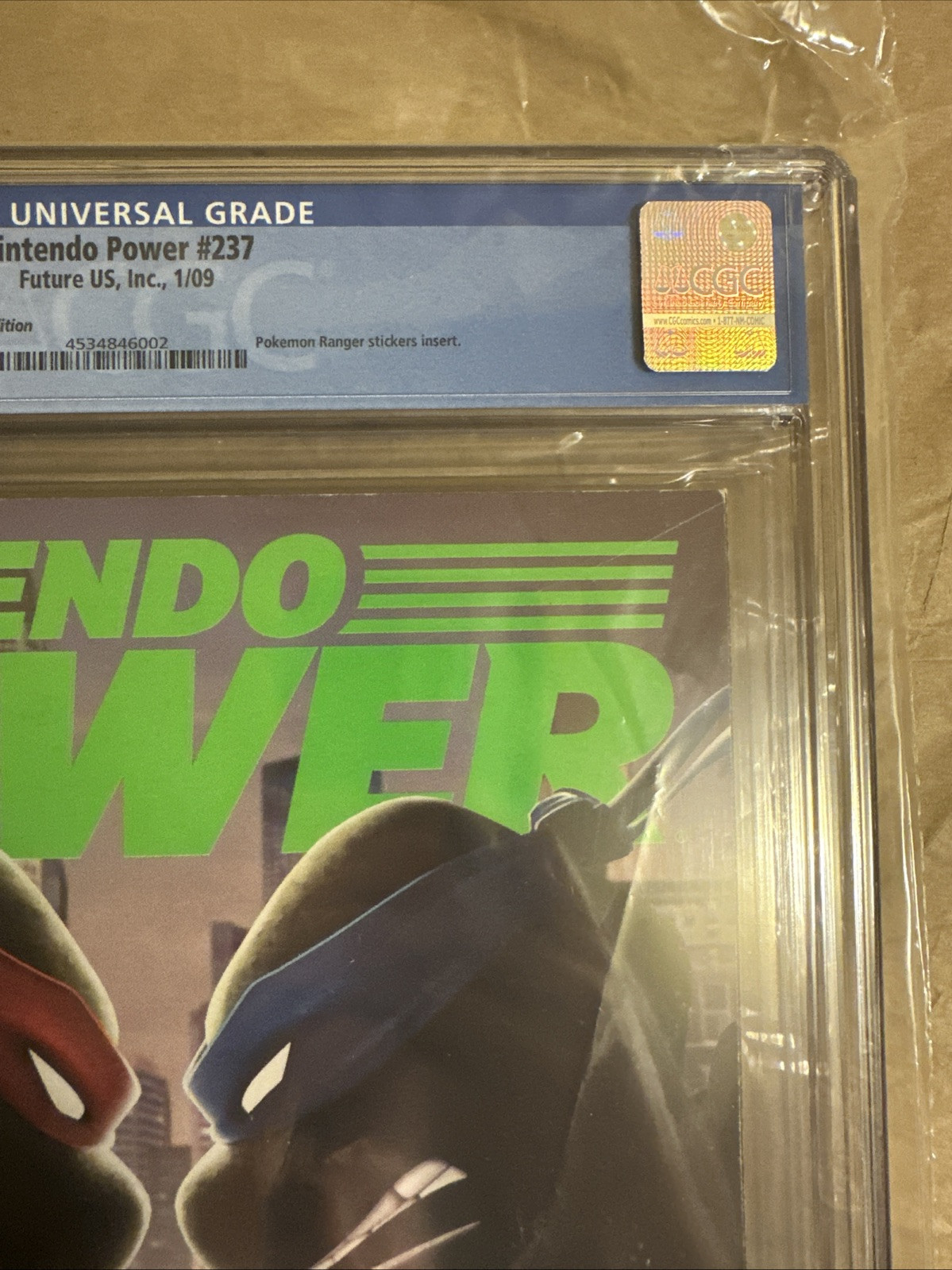 Nintendo Power Magazine #237 Ninja Turtles Sub Edition CGC 8.5