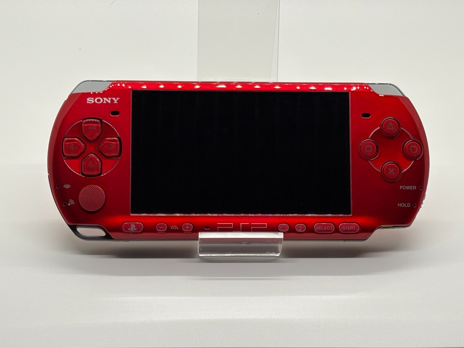[Excellent] Sony PSP 3000 Radiant Red Tested – Console only or Ready to Play