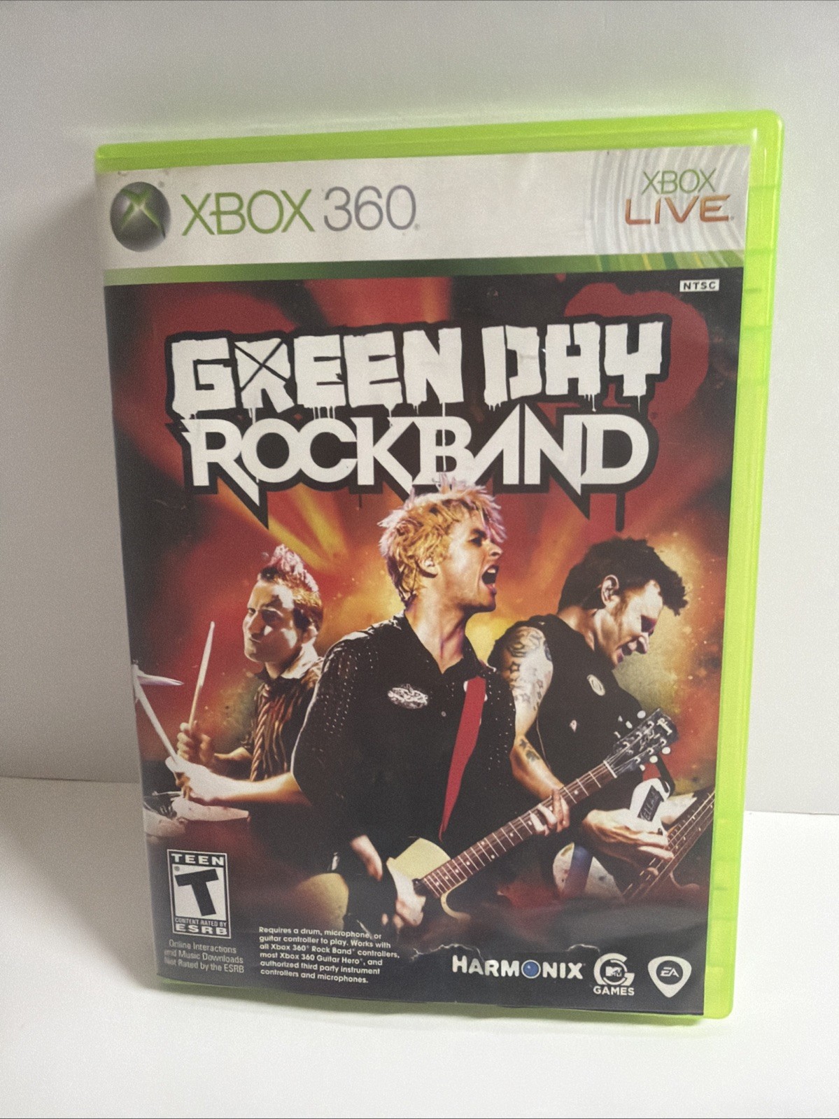 Green Day: Rock Band (Microsoft Xbox 360, 2010) Complete & Tested!!