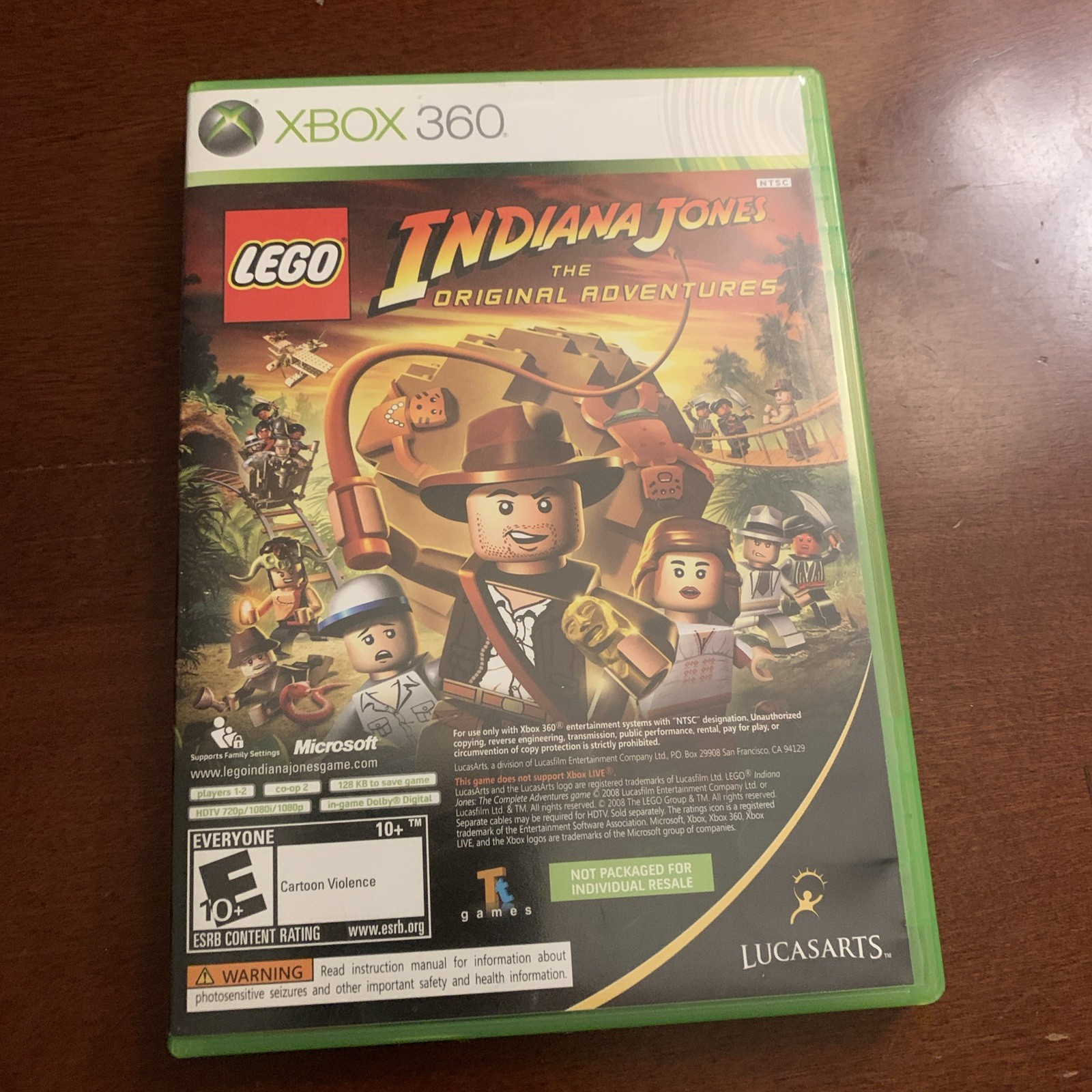 Lego Indiana Jones The Original Adventures Kung Fu Panda Complete Xbox 360