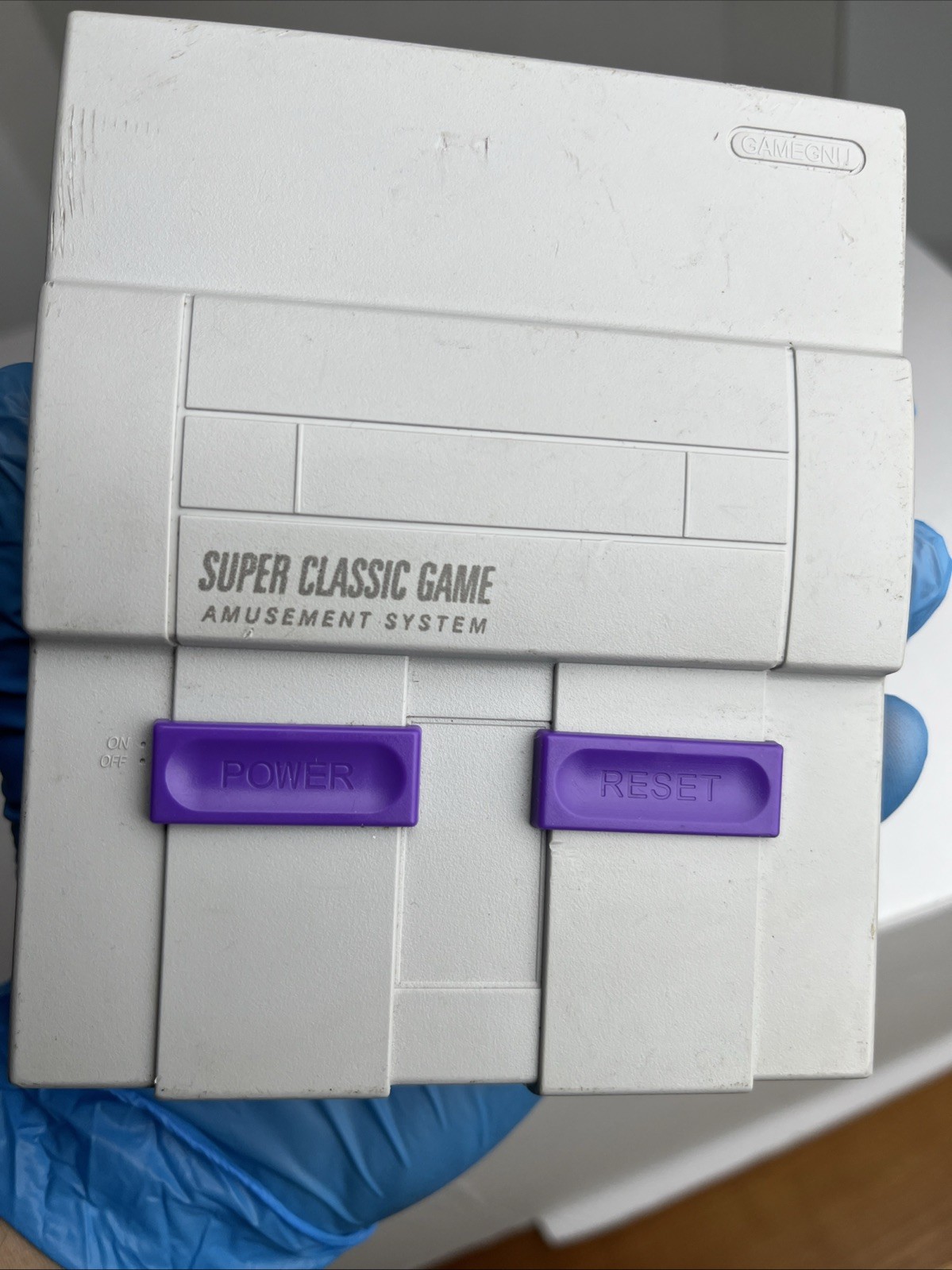 Gamegnu Mini Super Classic Game Amusement System Only (No Cords or Controllers)