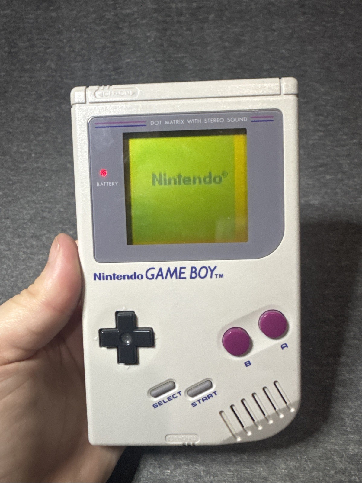 Nintendo Game Boy Handheld System – Gray