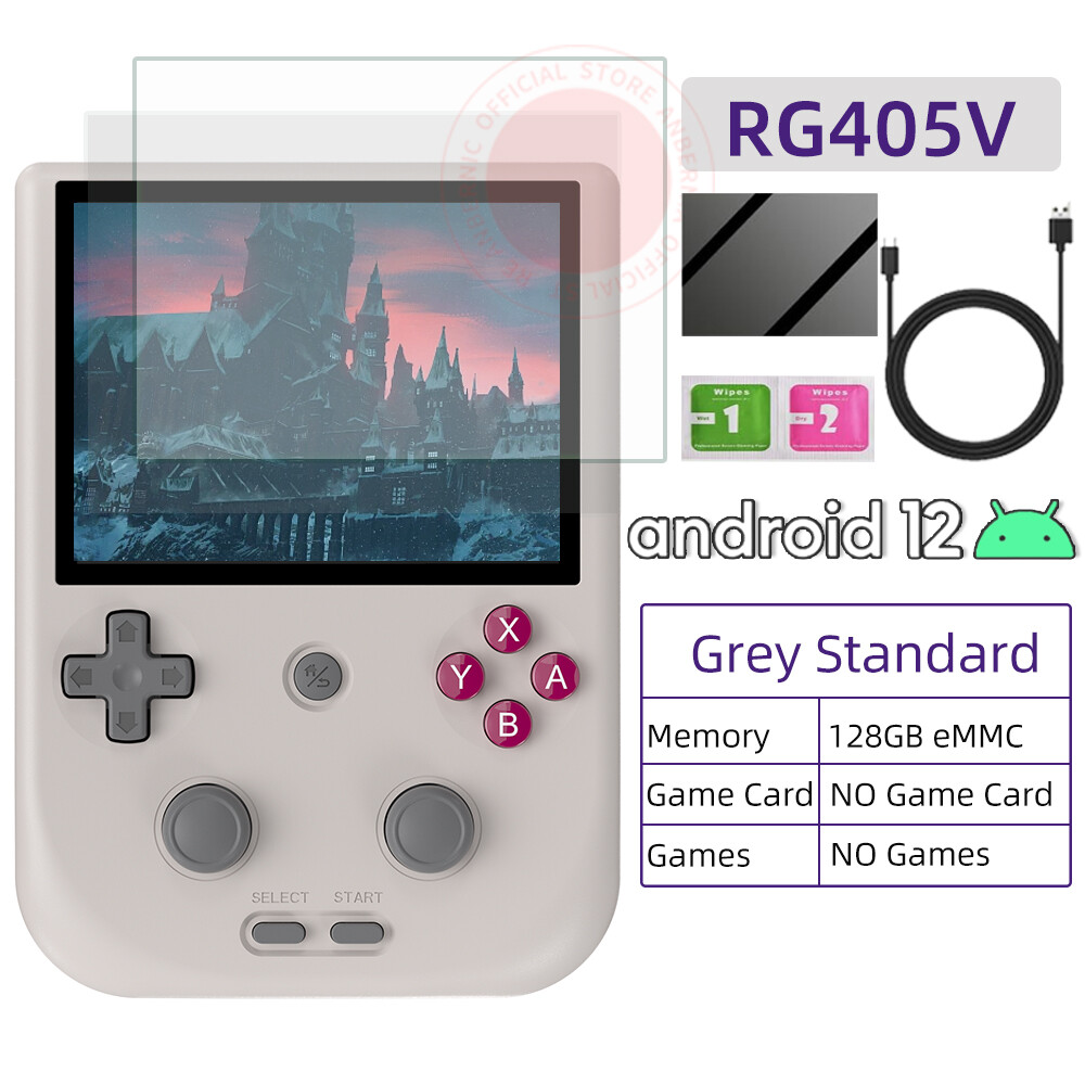 ANBERNIC RG405V Retro Game Console Android 12 WI-FI Console 4″ Display 5500mAh
