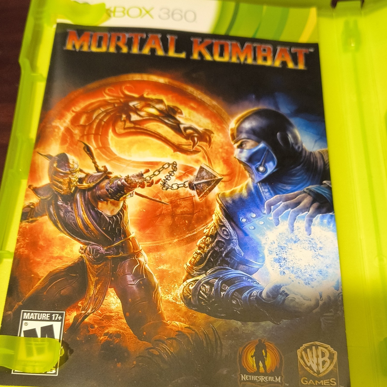 WB Games Mortal Kombat Komplete Edition (Xbox 360) 2011 M NTSC-U/C Platinum