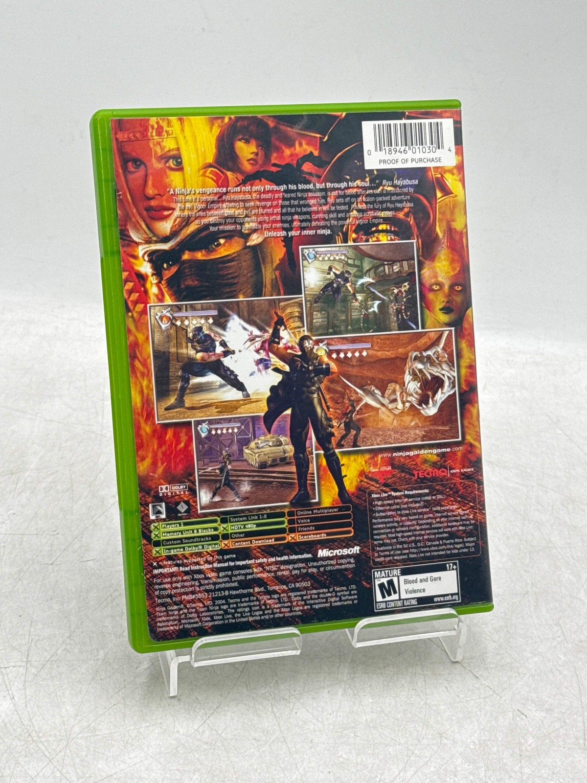 Ninja Gaiden – Microsoft Xbox