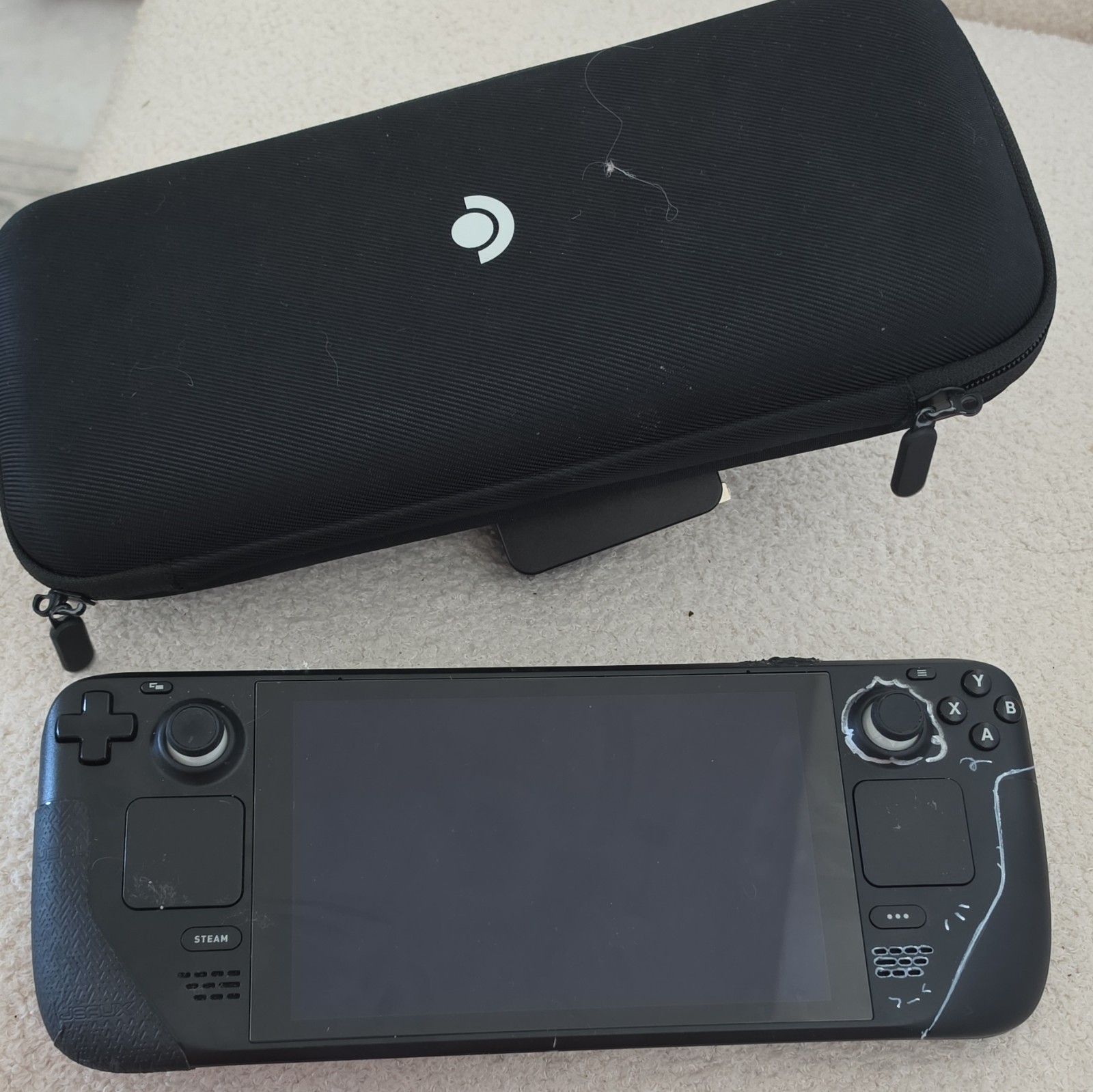 Valve LCD Steam Deck Handheld System Console Black Wi-Fi Capability 256GB