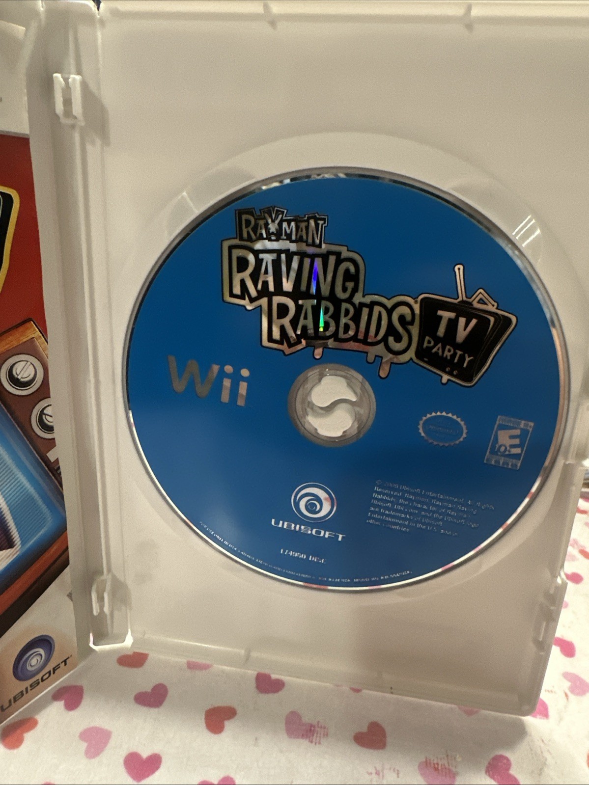 Lot Of 3 Rayman Raving Rabbids Nintendo Wii Tested Working