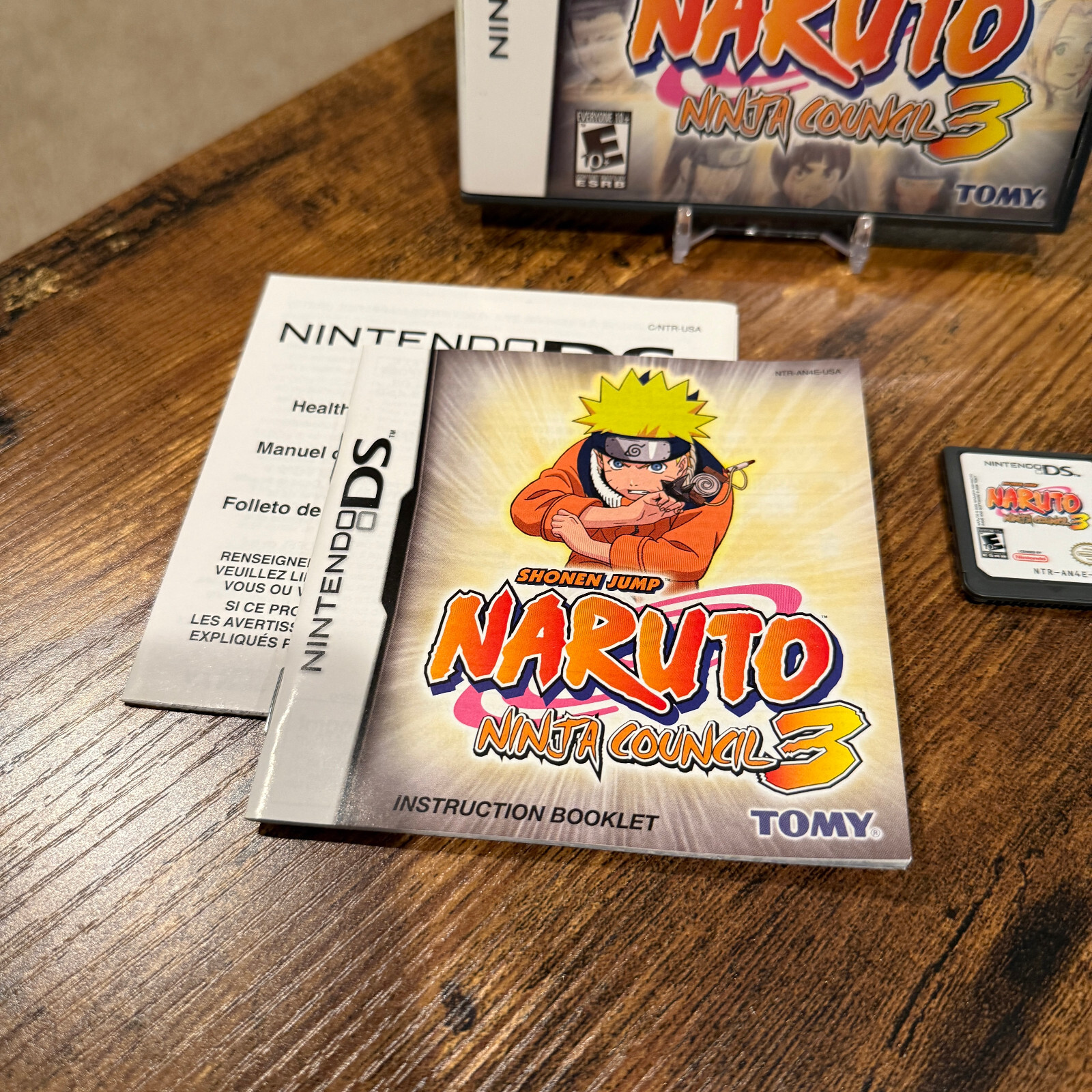 Naruto: Ninja Council 3 (Nintendo DS, 2007) Complete, Tested, Great Condition!