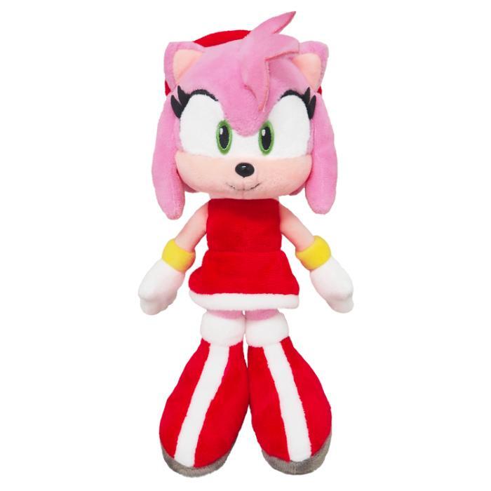 SEGA SANEI Amy Rose Emy Plush Doll SONIC THE HEDGEHOG ALL STAR COLLECTION