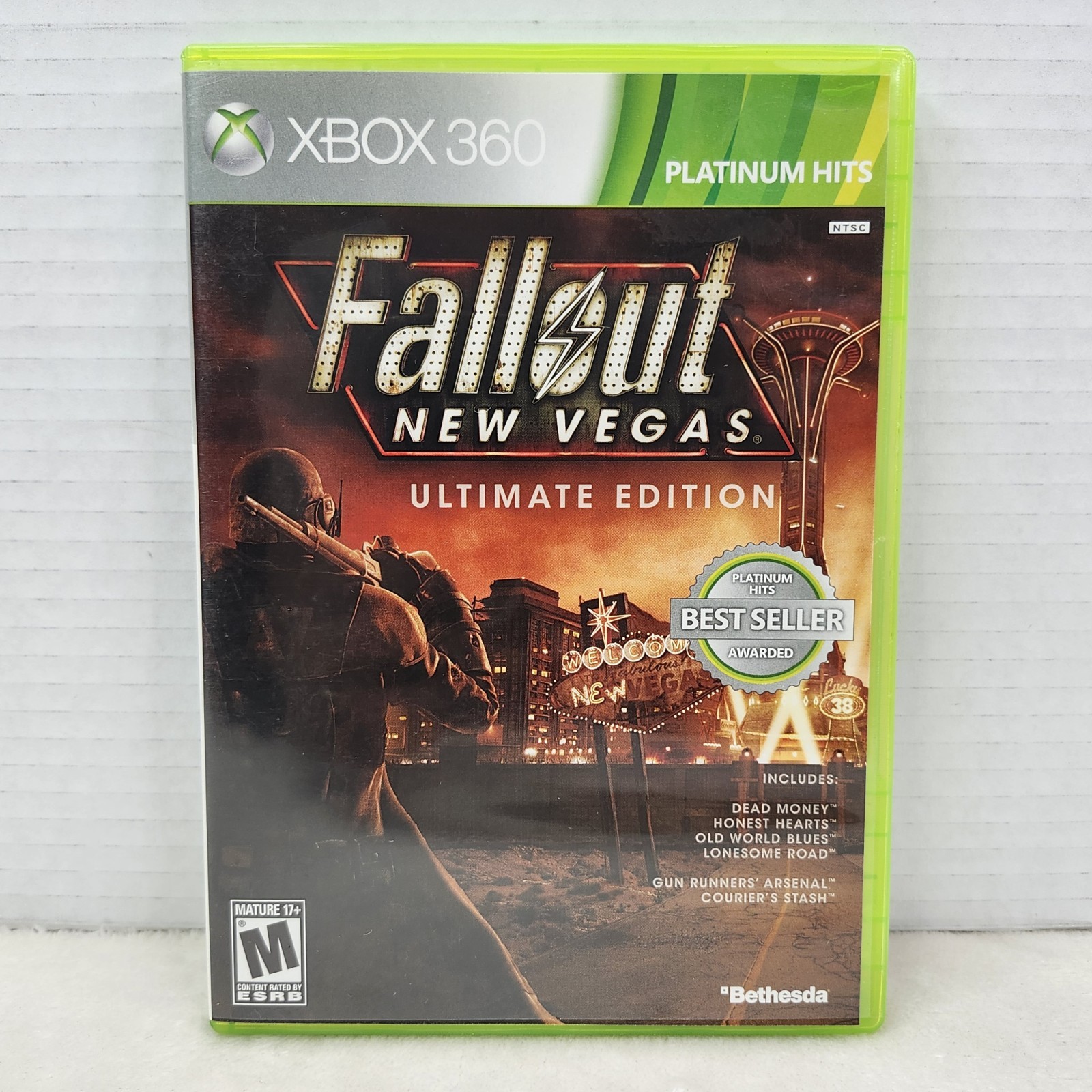Fallout: New Vegas Ultimate Edition (XBOX 360, 2012) Complete with Manual CIB