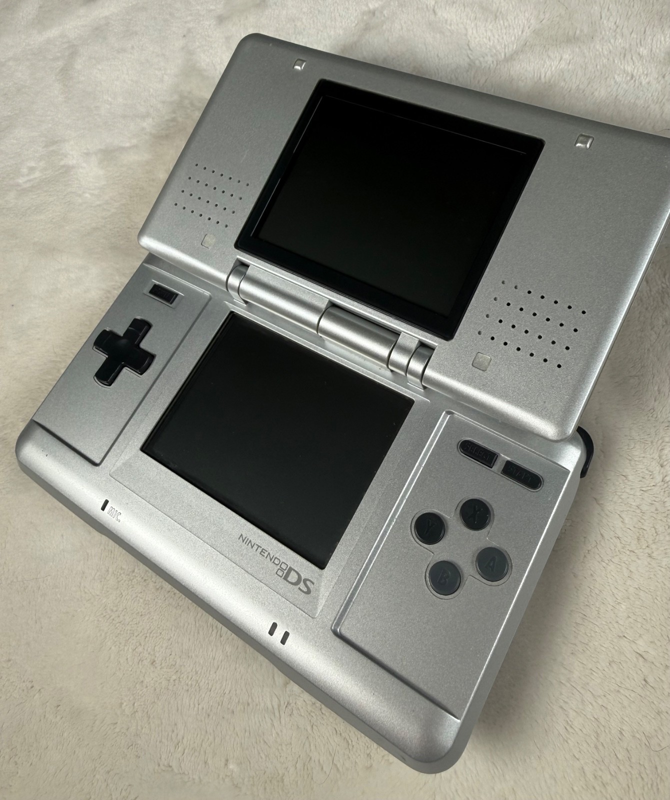 Original Nintendo DS Silver Console NTR-001 (NO CHARGER)