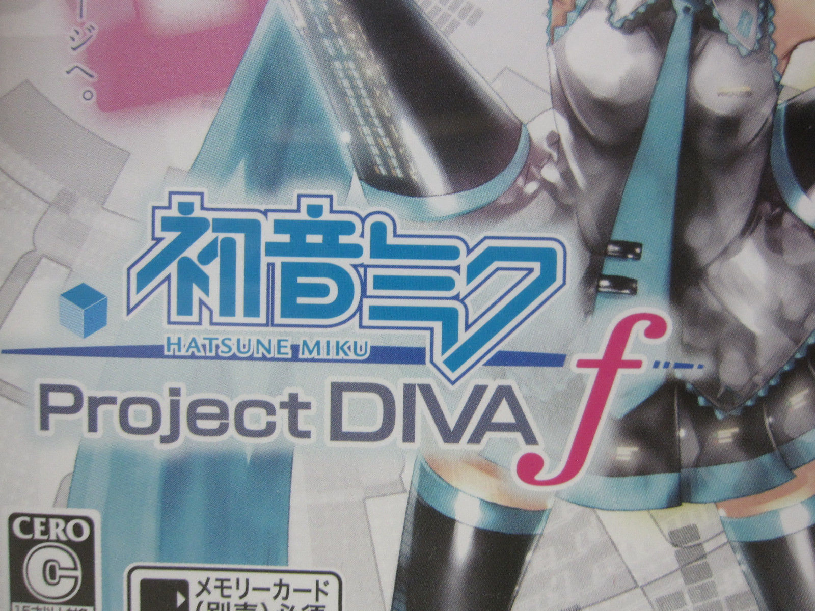 7-14 Days to USA. W/AR Marker + Card Vita Hatsune Miku Project Diva f Japanese