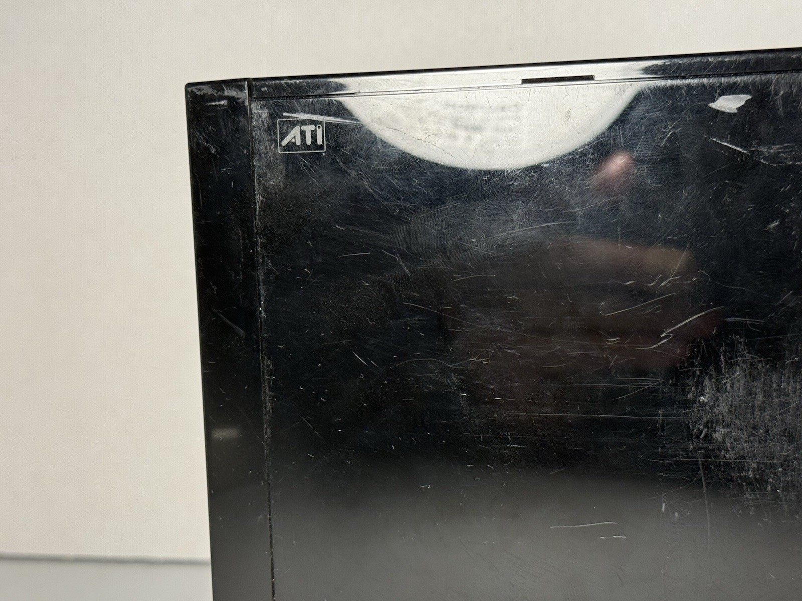 JP Nintendo Wii RVL-001 Black Console Only – Tested – Missing SD Door/Scuffed