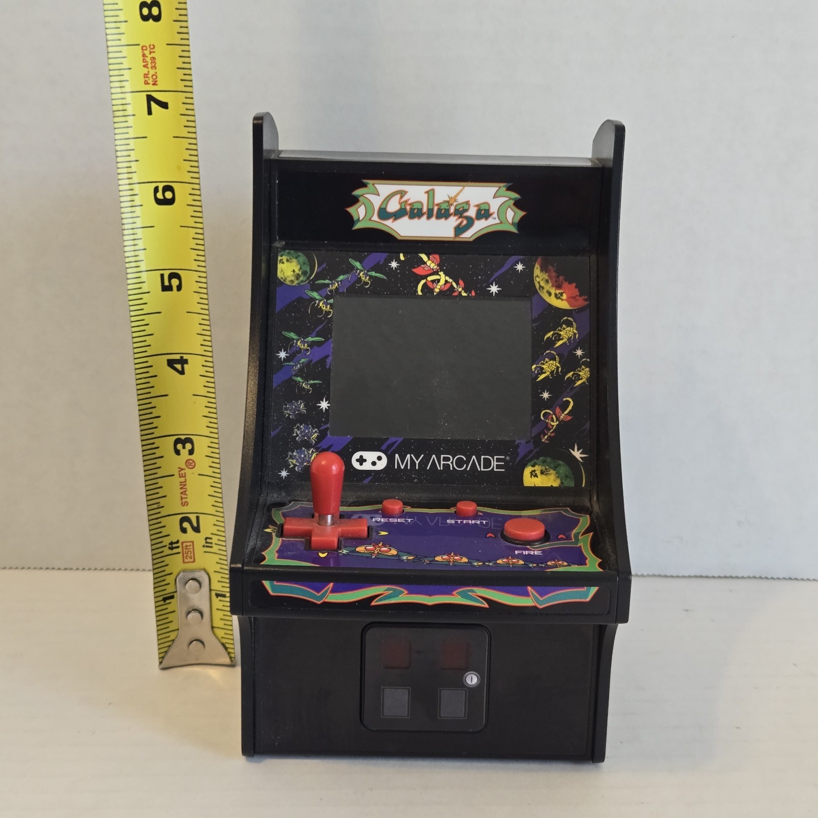 My Arcade Galaga Micro Player Mini Retro Arcade Machine Bandai Namco Tabletop