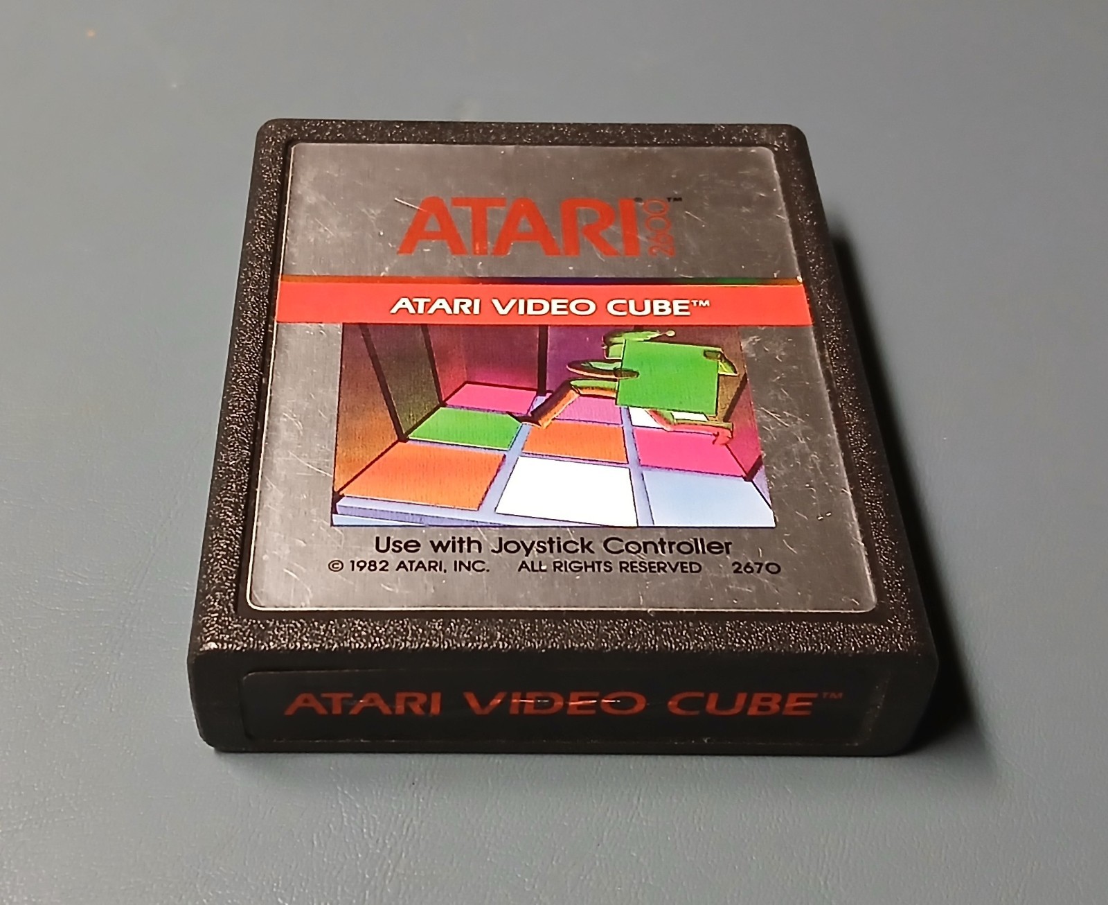 Atari 2600 Game – Atari Video Cube – Game Only – Clean, Tested, & Working