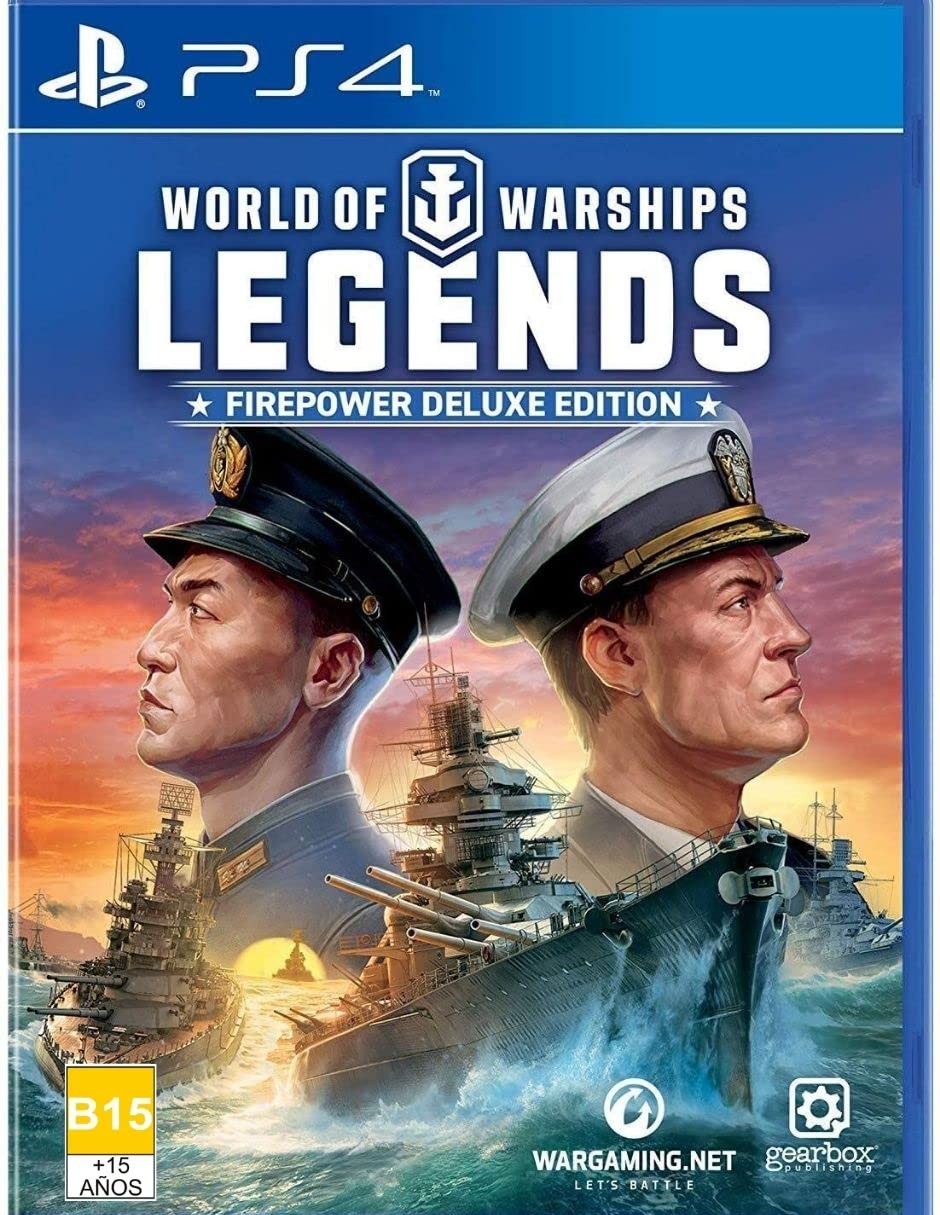 World Of Warships: Legends Firepower Deluxe Edition – PlayStation 4