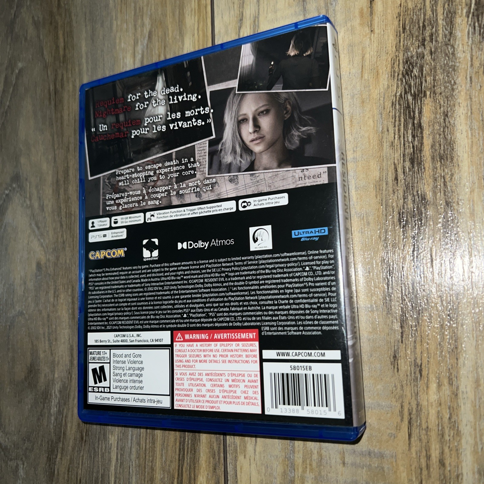 Resident Evil Requiem (Sony PlayStation 5) CASE ONLY NO GAME