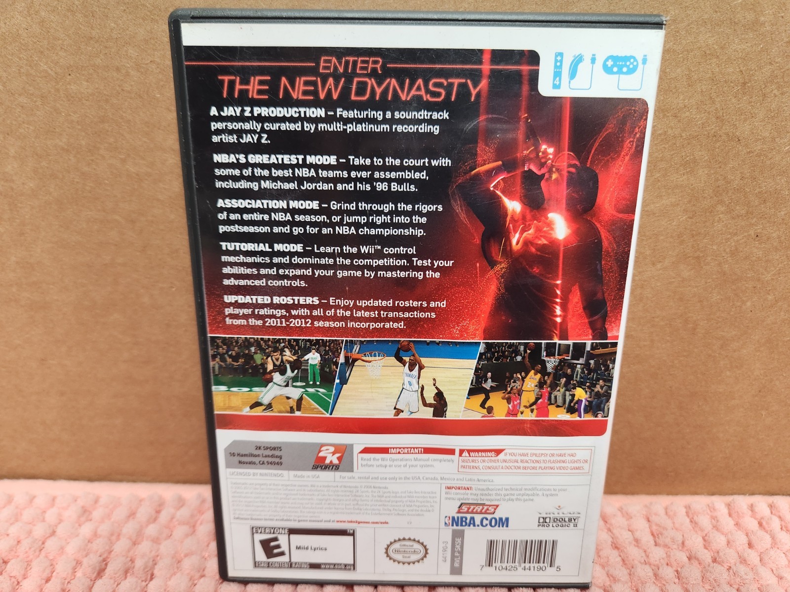 “NBA 2K13” (Nintendo Wii, 2012) Video Game Produced By Jay-Z