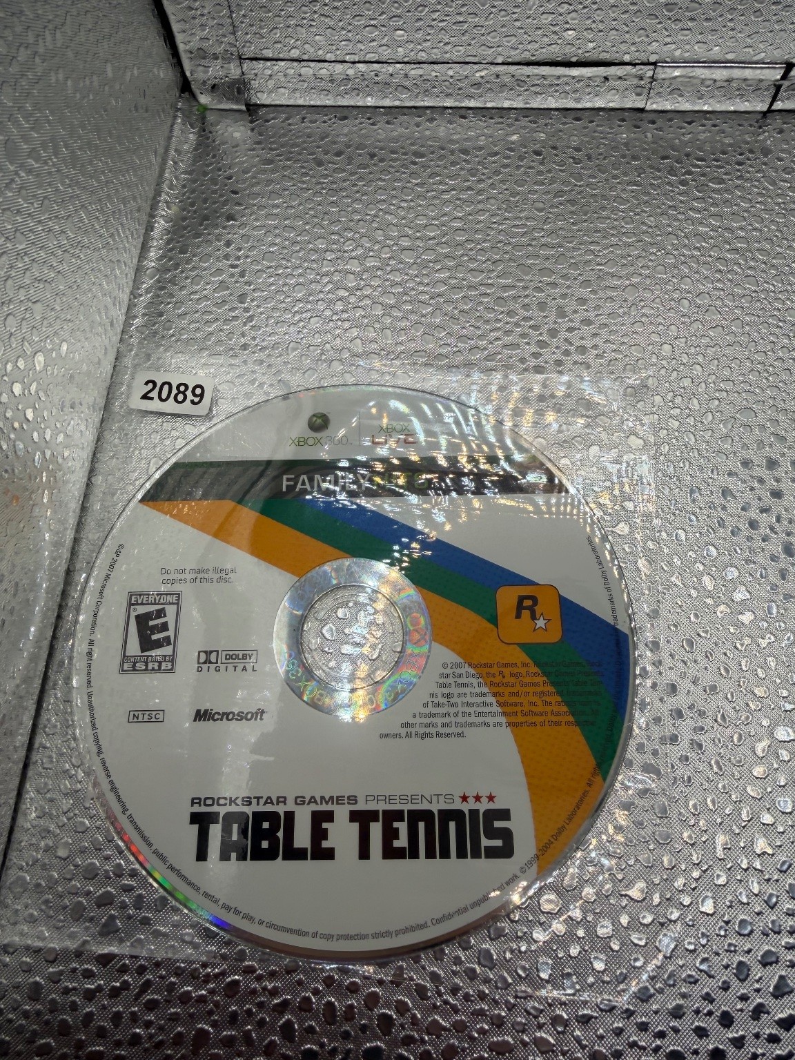 Rockstar Games Presents Table Tennis Xbox 360 Video Game Multiplayer NTSC