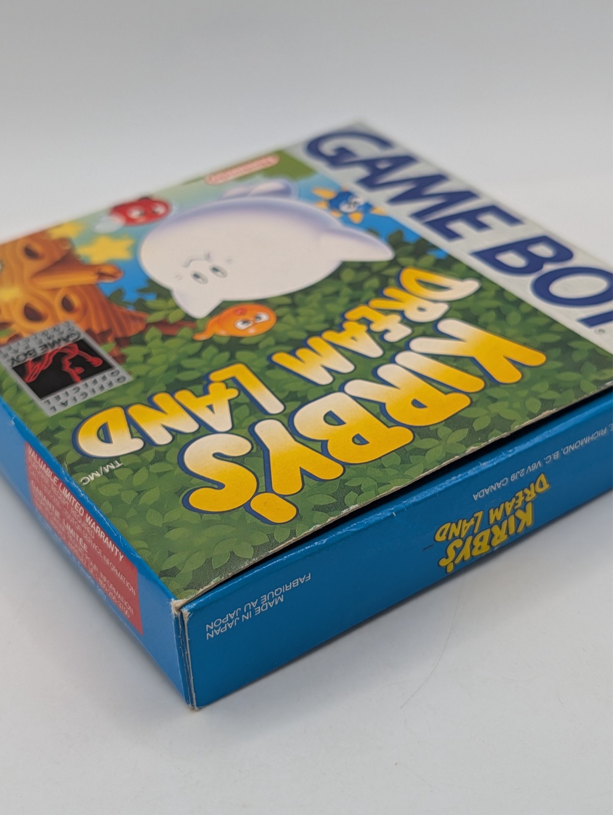 Kirby’s Dream Land Game Boy CIB Complete Authentic Nintendo Tested Working