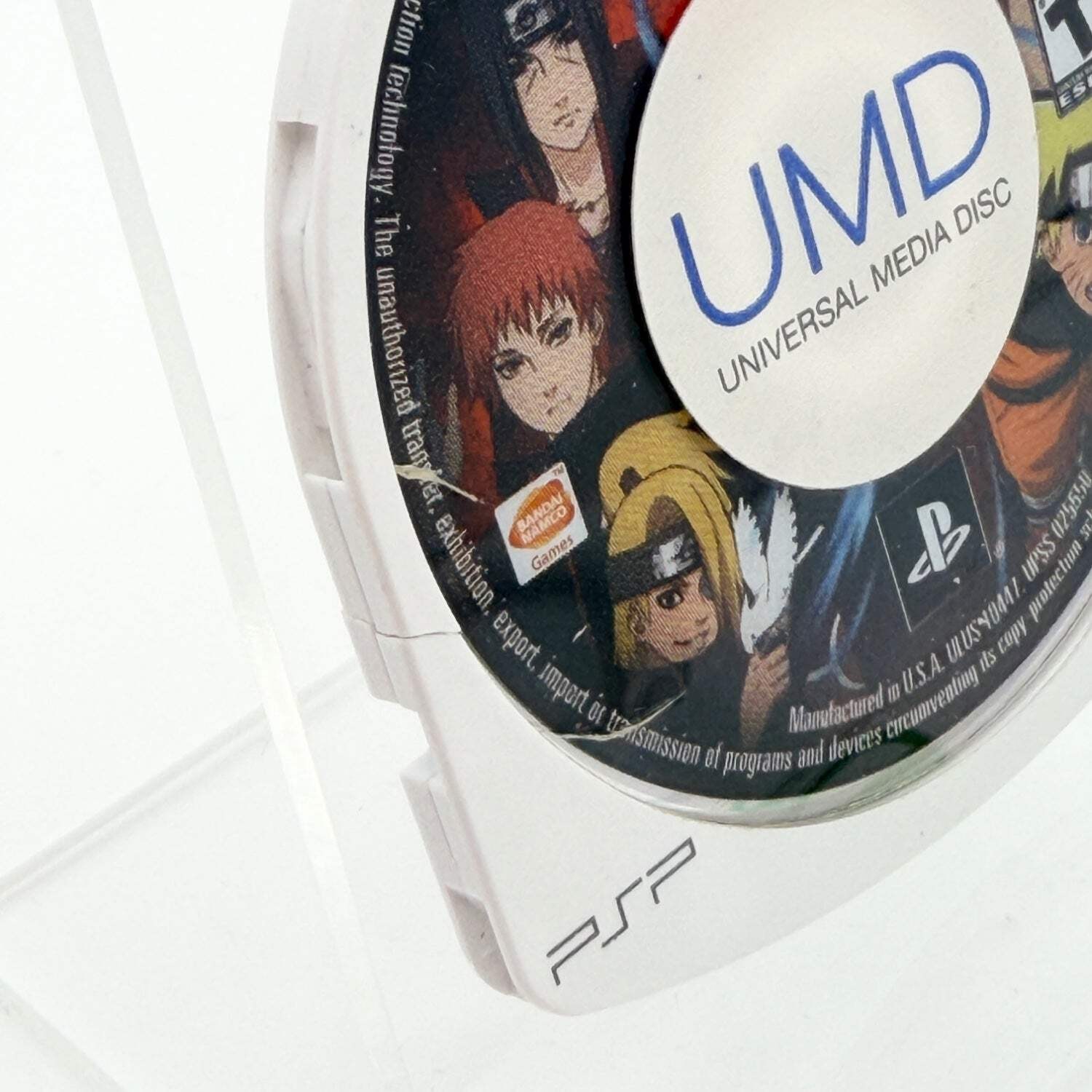 Naruto Shippuden Legends: Akatsuki Rising (Sony PlayStation Portable PSP, 2009)