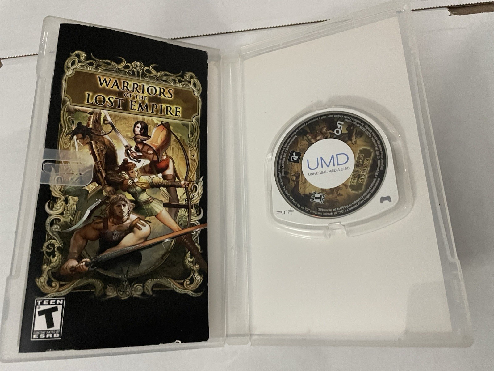 Warriors of the Lost Empire PSP Complete CIB UMD Tested Sony PlayStation Portabl