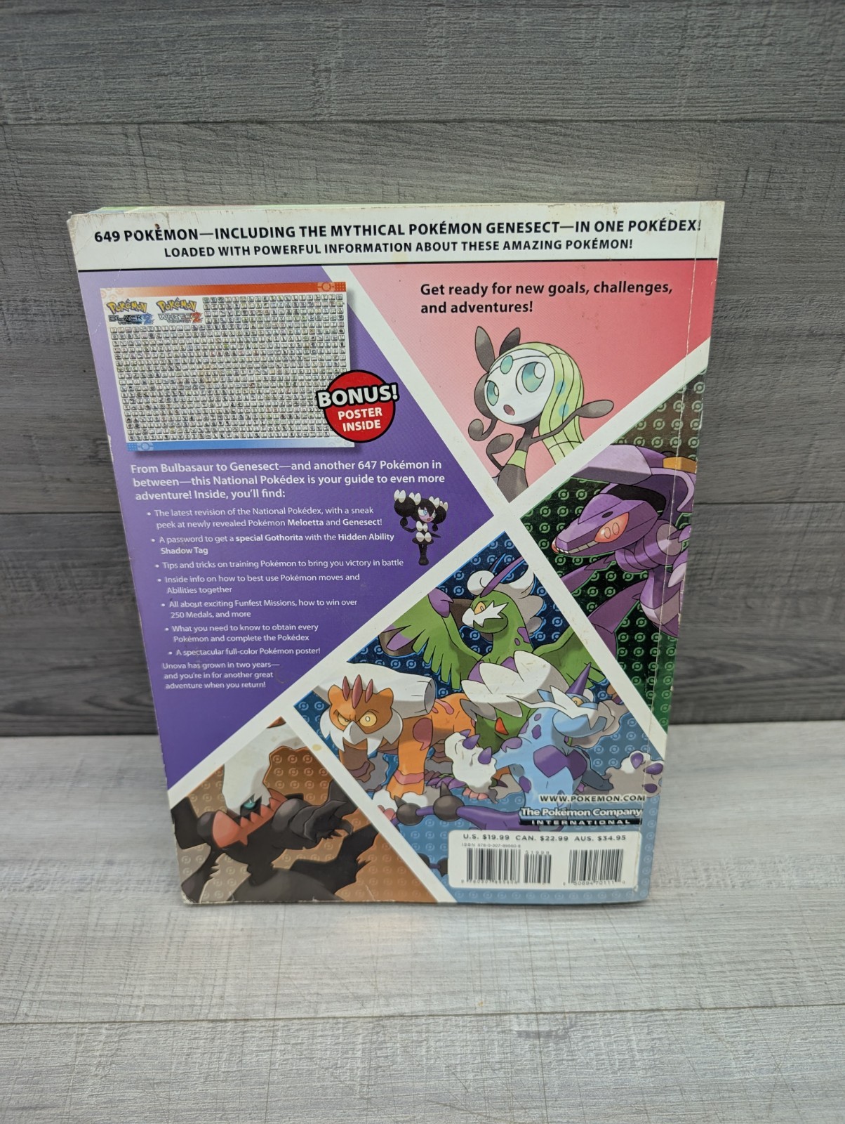Pokemon Black 2 and White 2 Volume 1+2 Strategy Guide Books Used (No Posters).