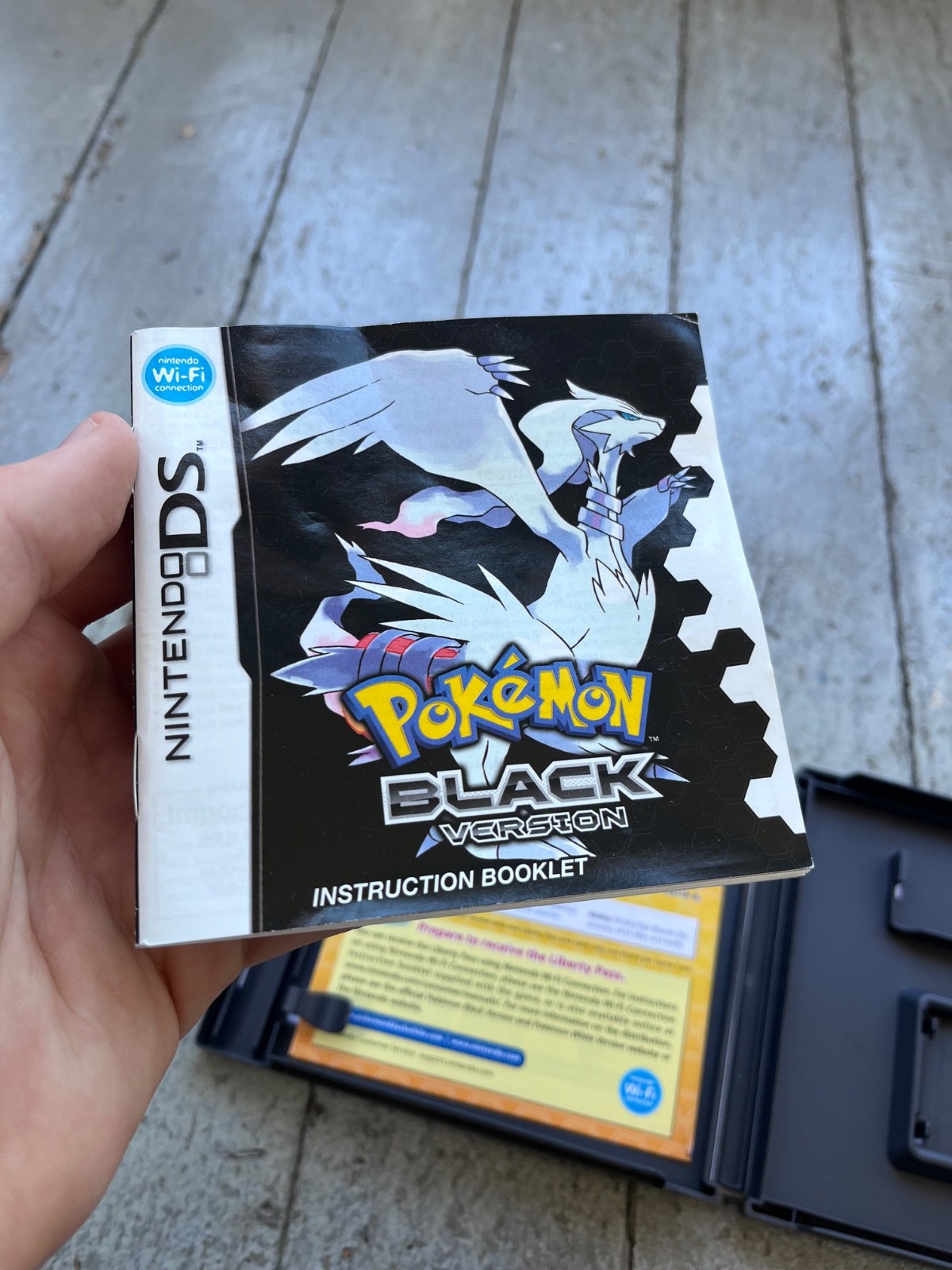 Pokemon Black Nintendo DS Complete in Box CIB Authentic Game Case Manual