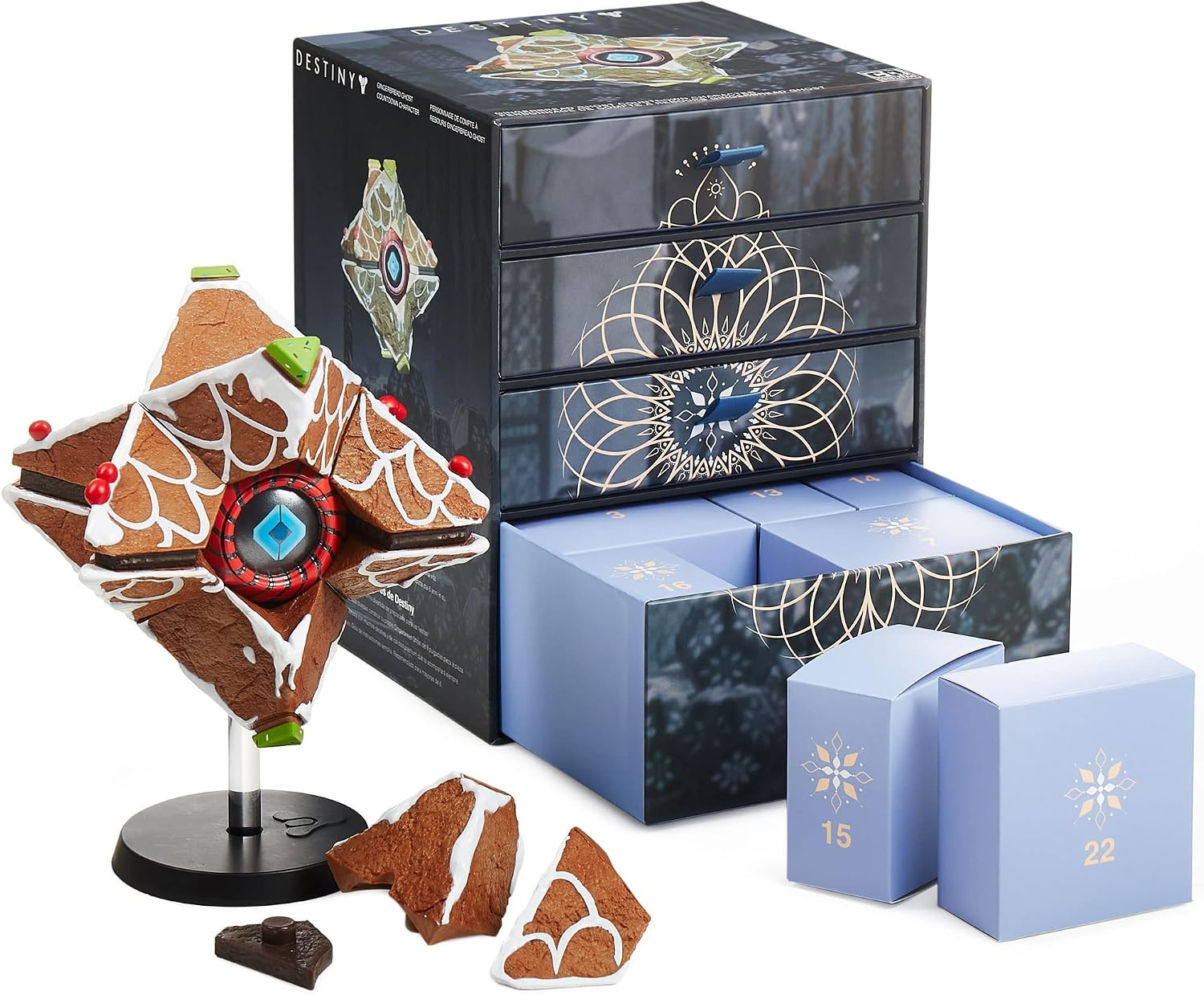 CC Countdown Characters Destiny 2 Ghost Shell Buildable Collectible Figure | PVC