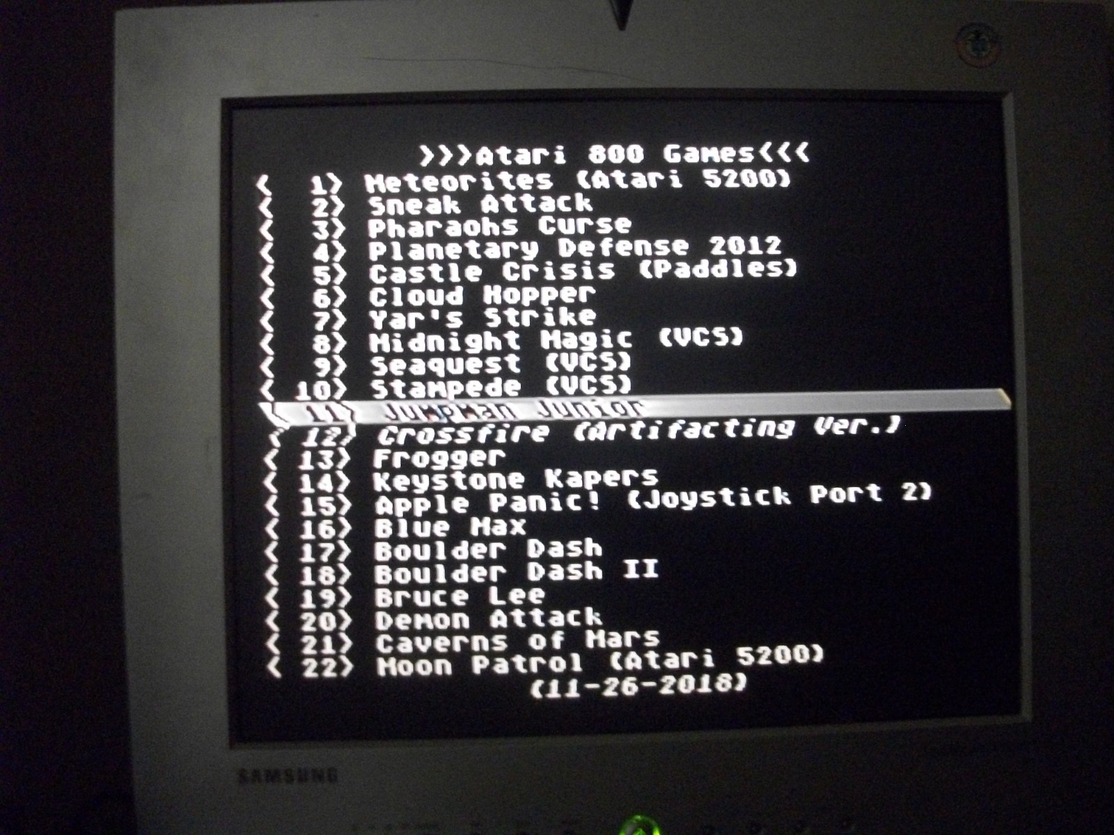 ATARI 8MBIT CART 76 GAMES FOR ATARI 800XL