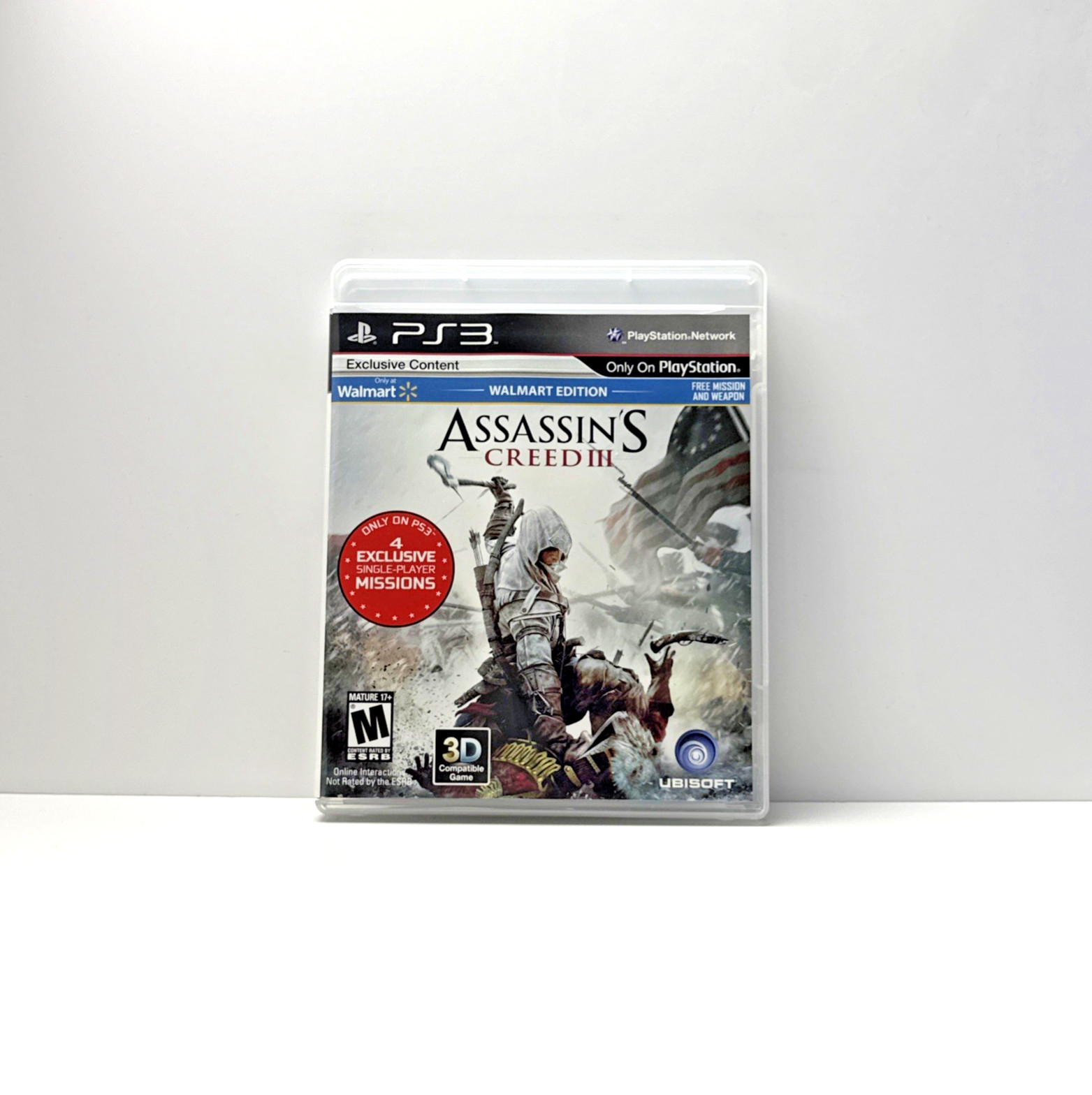 Assassin’s Creed III Walmart Edition PlayStation 3 PS3 CIB Refurbished Tested