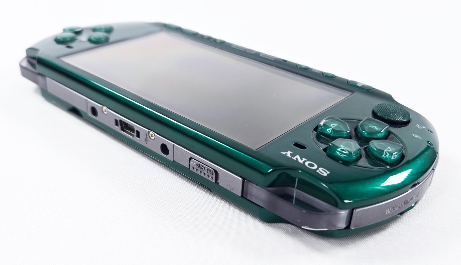PSP 3000 SPIRITED GREEN CONSOLE Authentic Sony Japan Region Free Tested