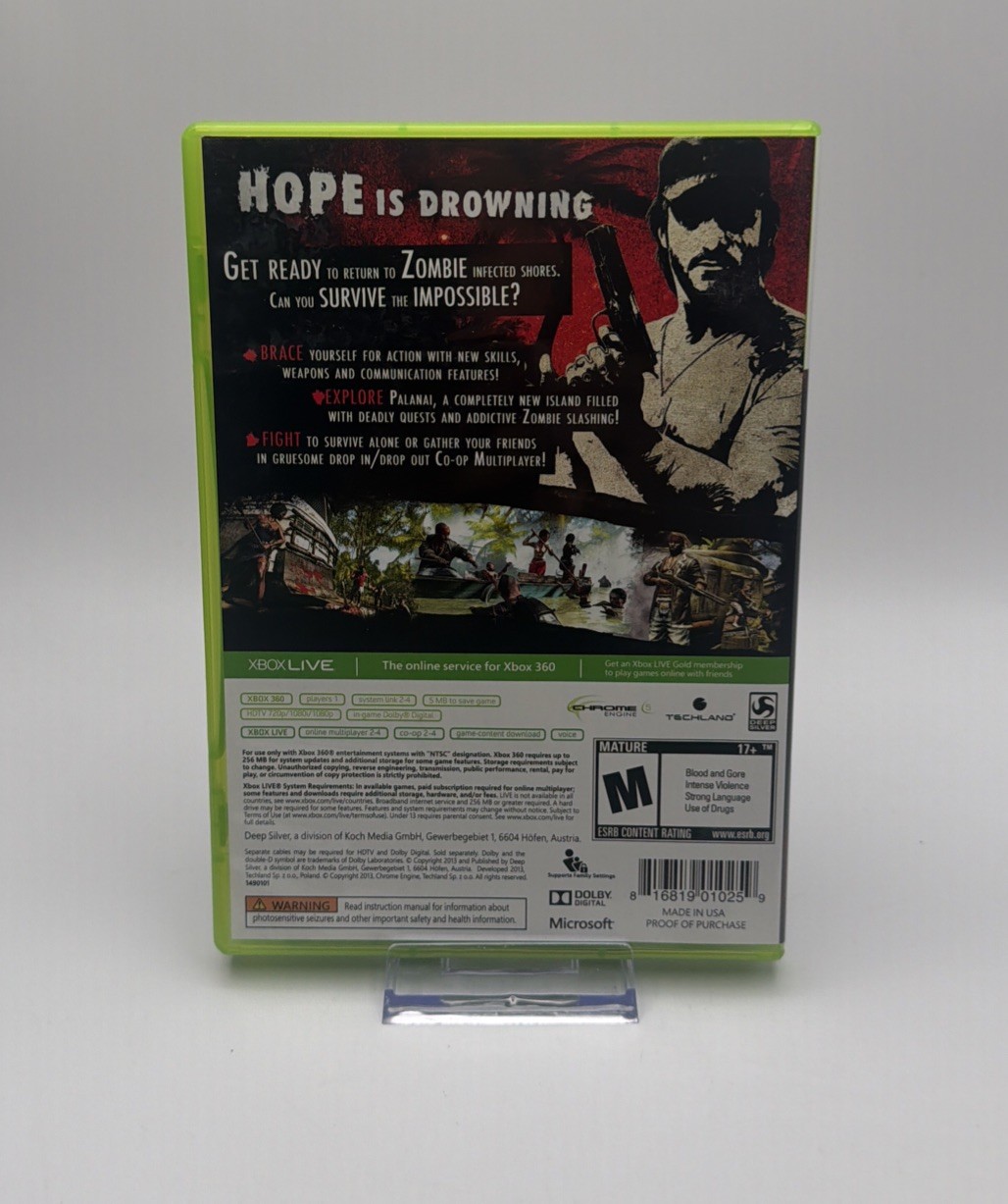 Dead Island: Riptide Special Edition (Xbox 360, 2013) Complete Tested Working