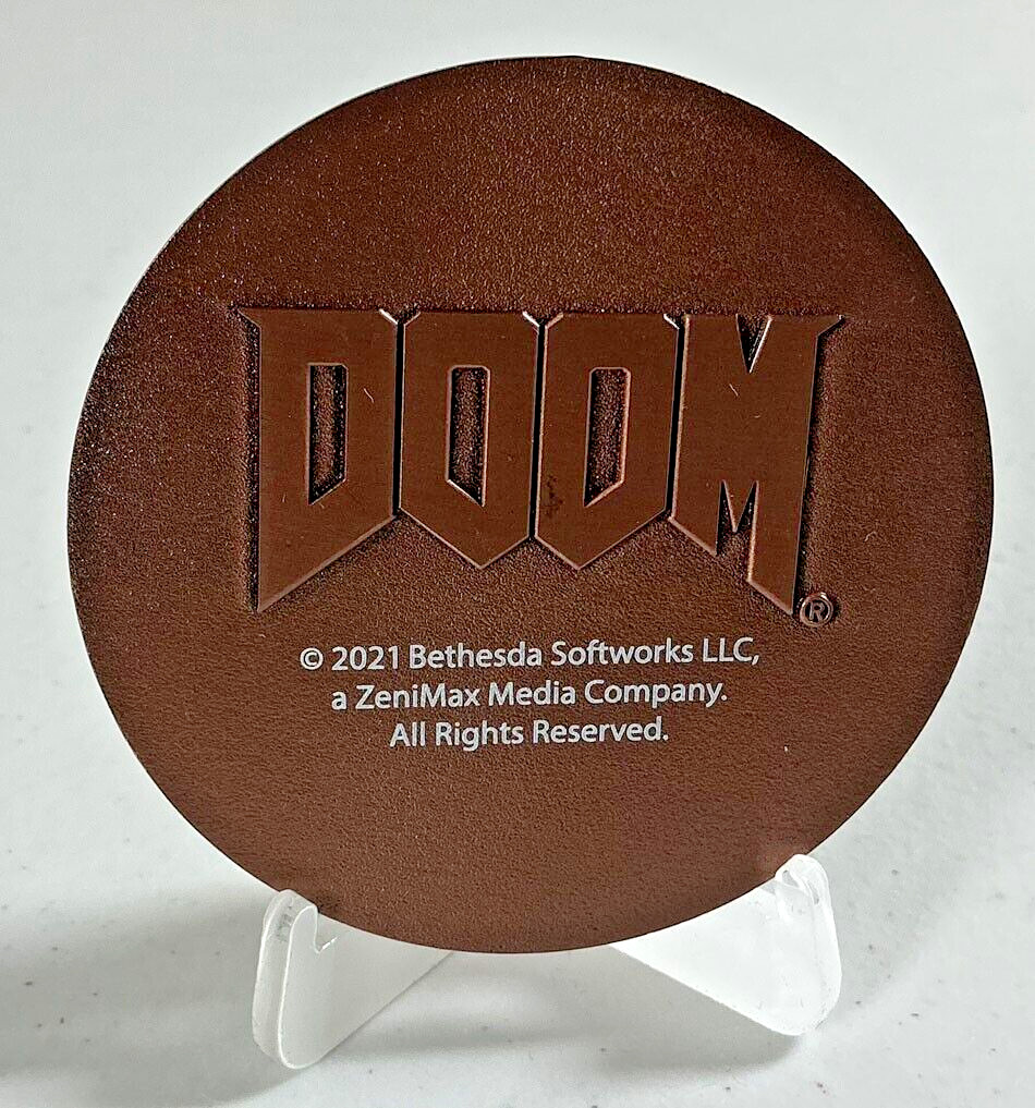 Doom Pinky Arcade Mode Medallion Coin Limited Edition – NEW + BONUS CARD