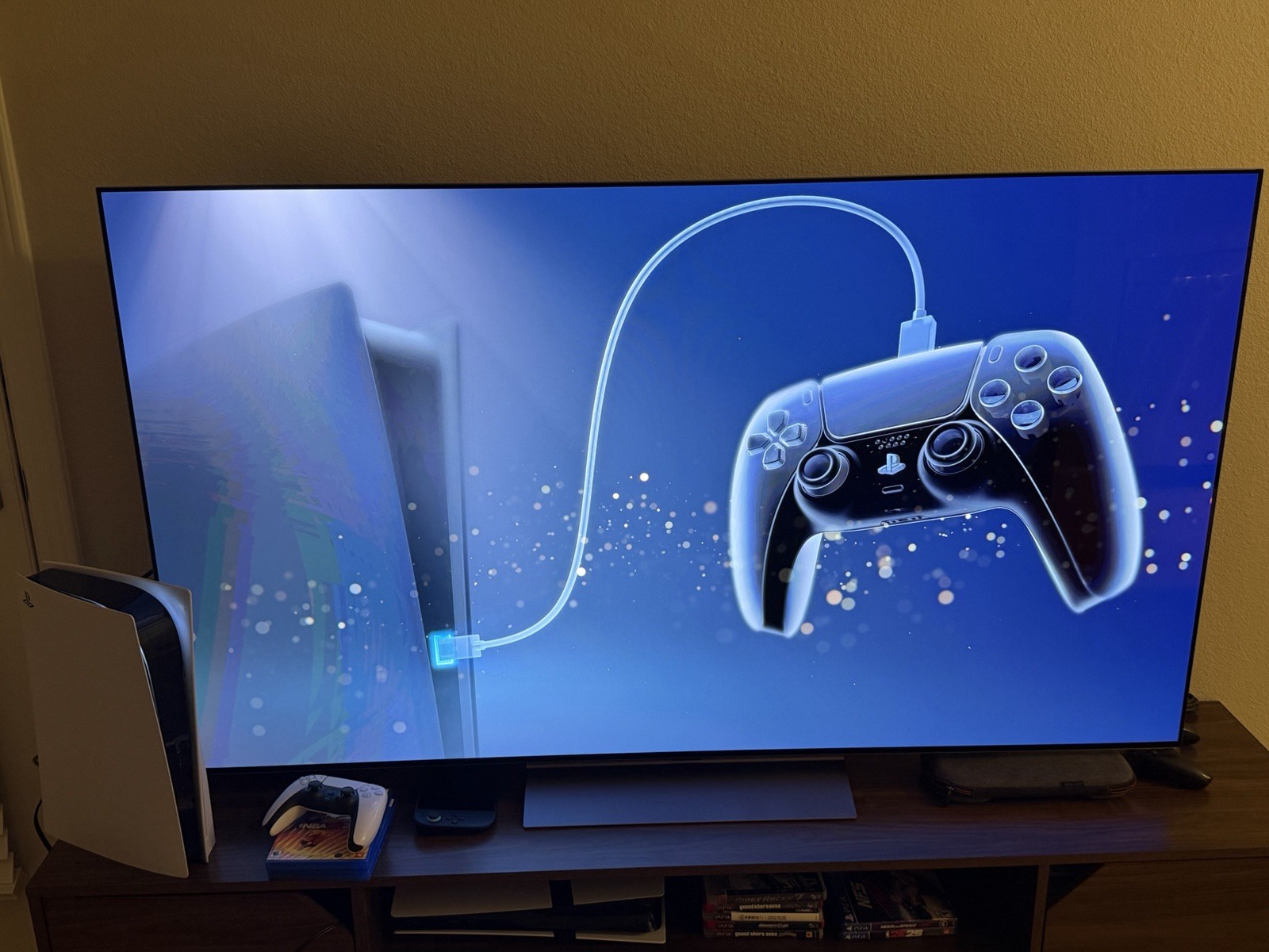 Sony PlayStation 5 PS5 Disc Console CFI-1215A 2 Controllers 2 Games TESTED