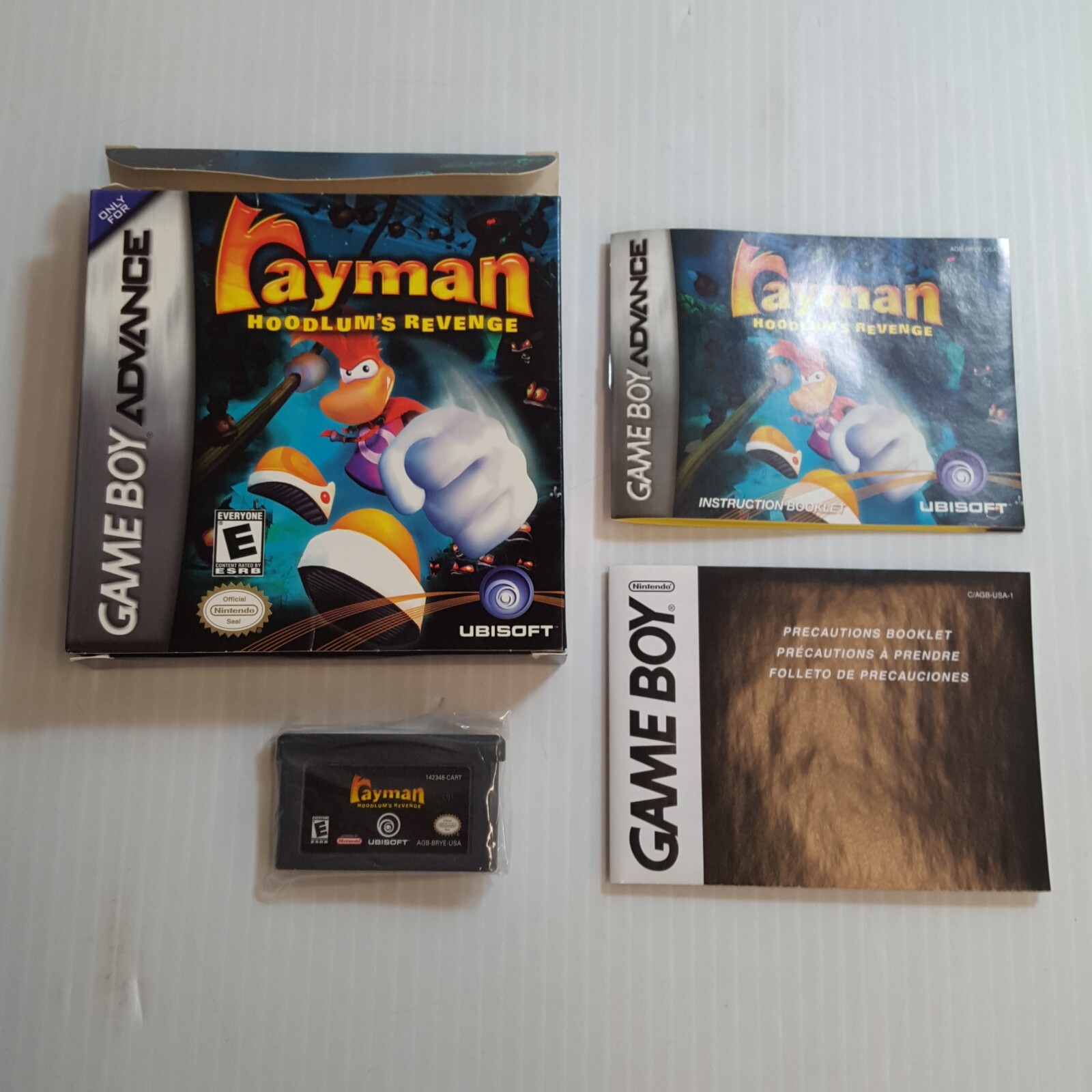 NINTENDO GAMEBOY ADVANCE – RAYMAN: HOODLUM’S REVENGE (COMPLETE) b3300