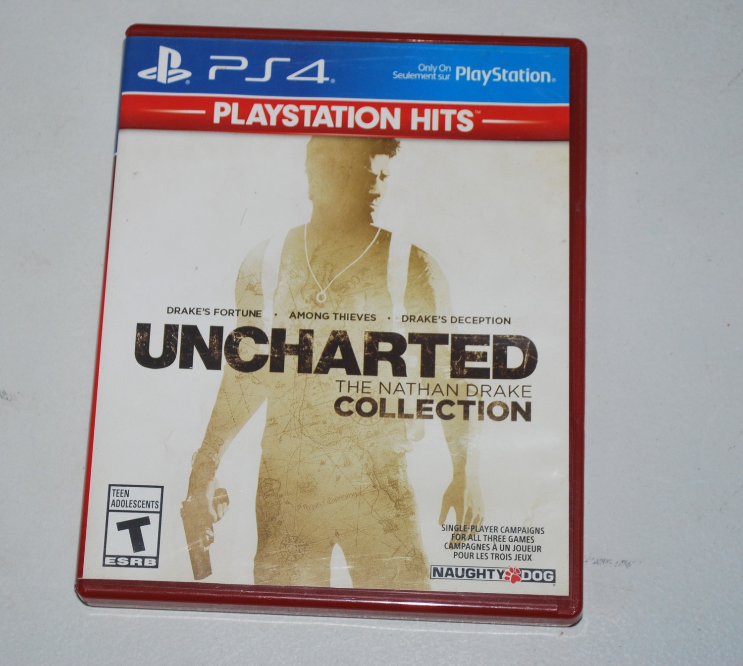 Uncharted The Nathan Drake Collection PlayStation 4 PS4 2015 No booklet Nice!