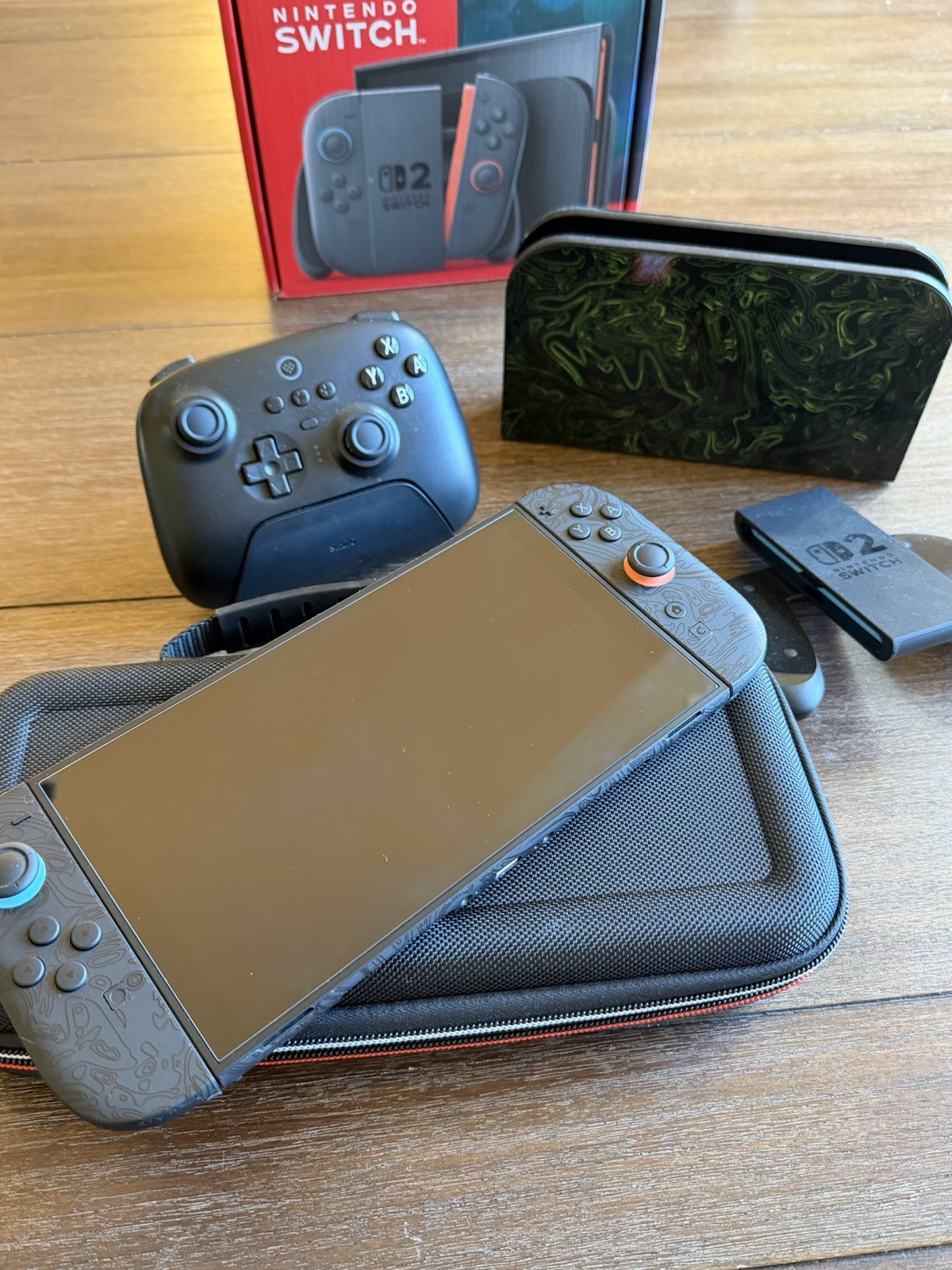 Nintendo Switch 2 Bundle w/ Controller/Carrying Case/d Brand Skin