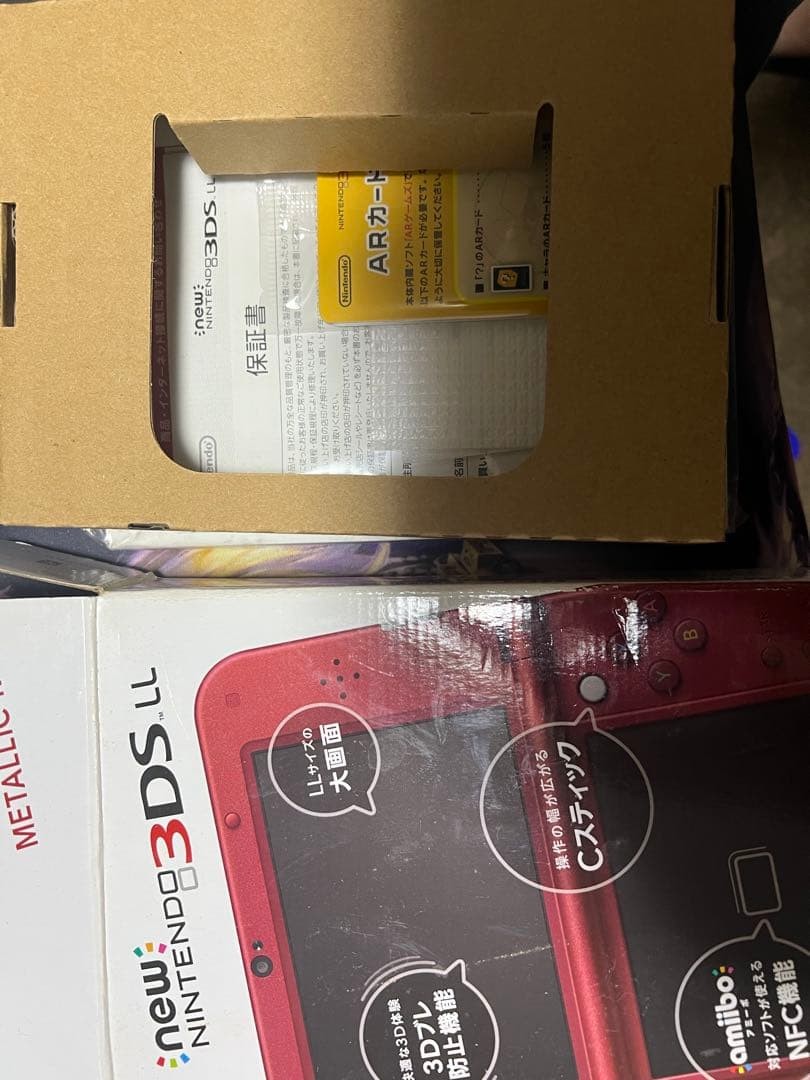 3DS/2DS/DS Nintendo3Ds Ll Metallic Red Body New3Dsll Japan