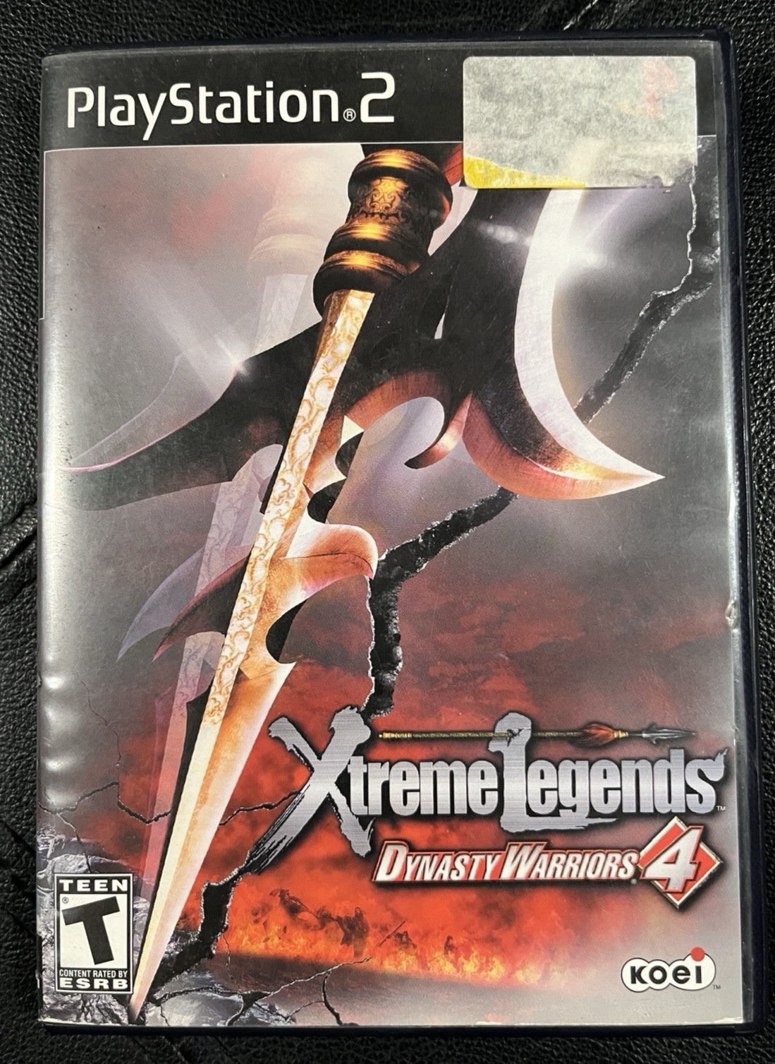 Dynasty Warriors 4 Xtreme Legends Sony PS2 2003 Complete with Reg. Card Tested!